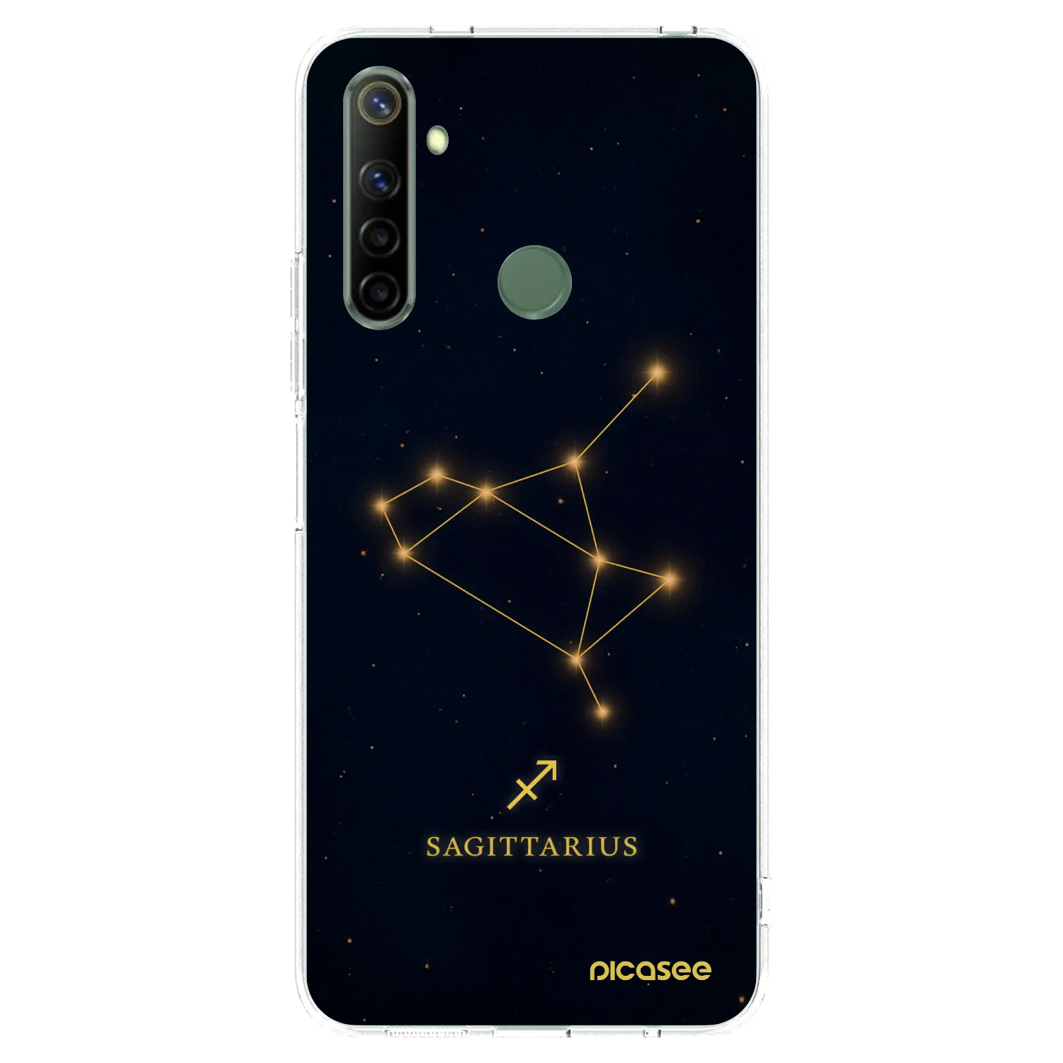 Picasee silikónový prehľadný obal pre Realme 6i - SAGITTARIUS