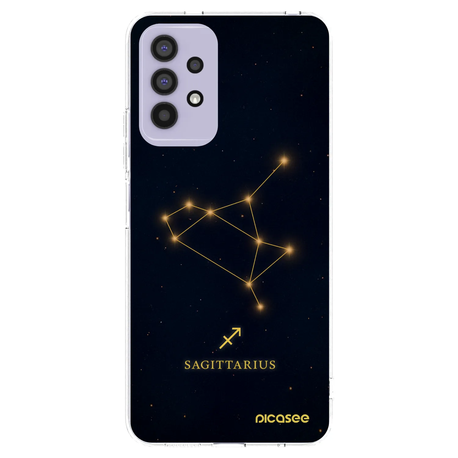 Picasee silikónový prehľadný obal pre Samsung Galaxy A32 4G SM-A325F - SAGITTARIUS