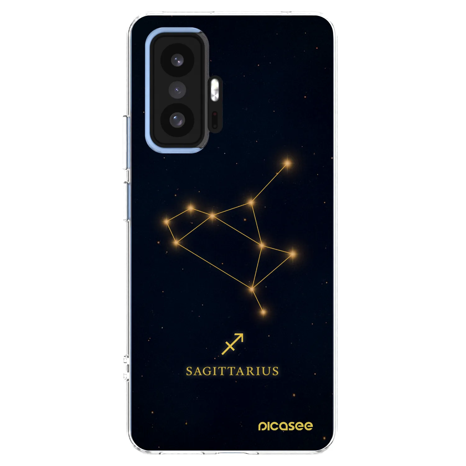 Picasee silikónový prehľadný obal pre Xiaomi 11T - SAGITTARIUS