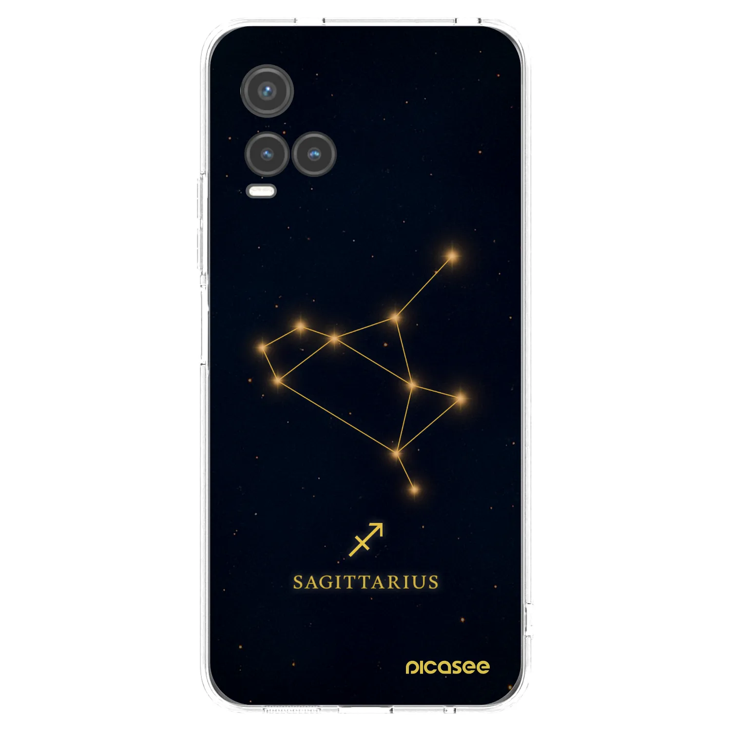 Picasee silikónový prehľadný obal pre Vivo Y33s - SAGITTARIUS