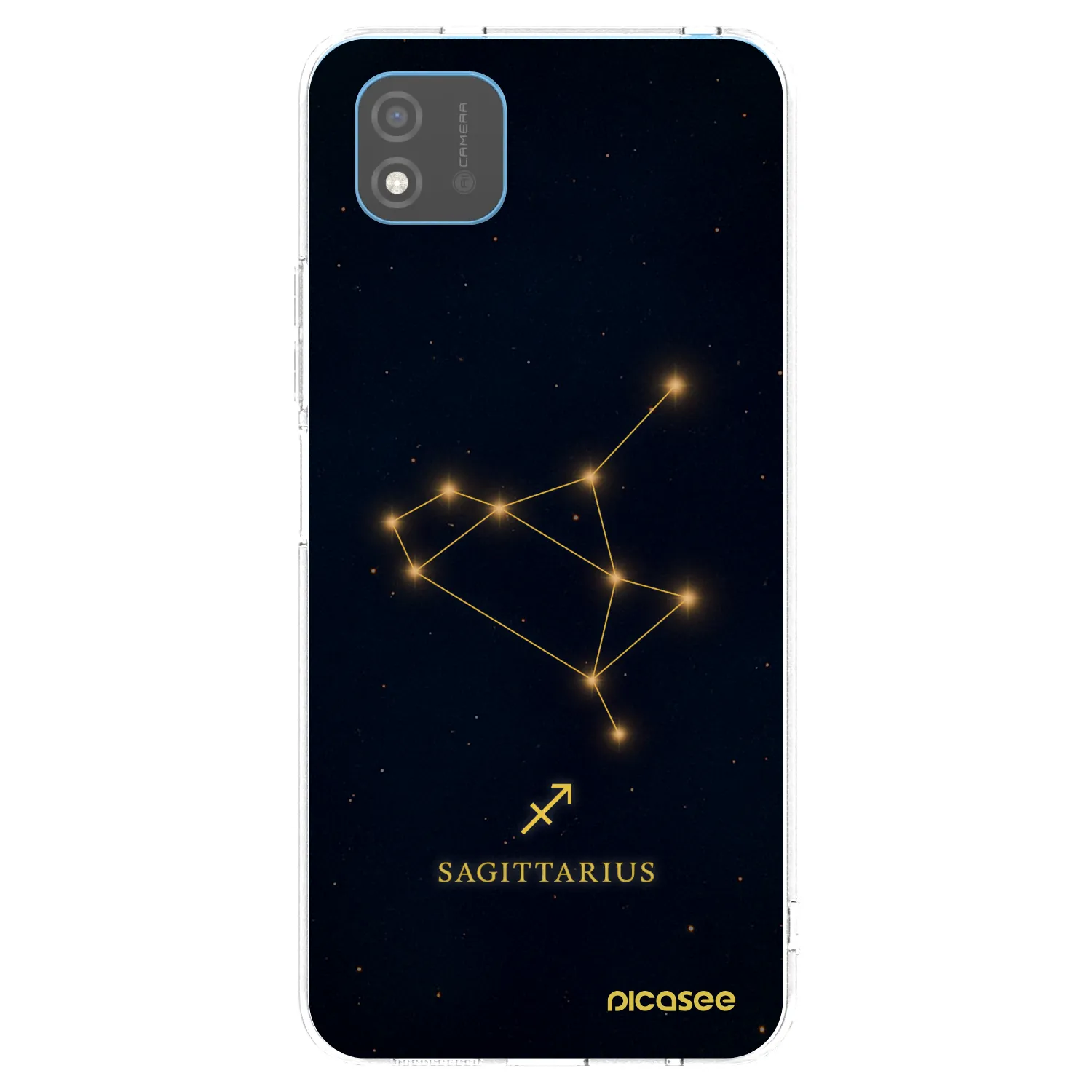 Picasee silikónový prehľadný obal pre Realme C11 (2021) - SAGITTARIUS