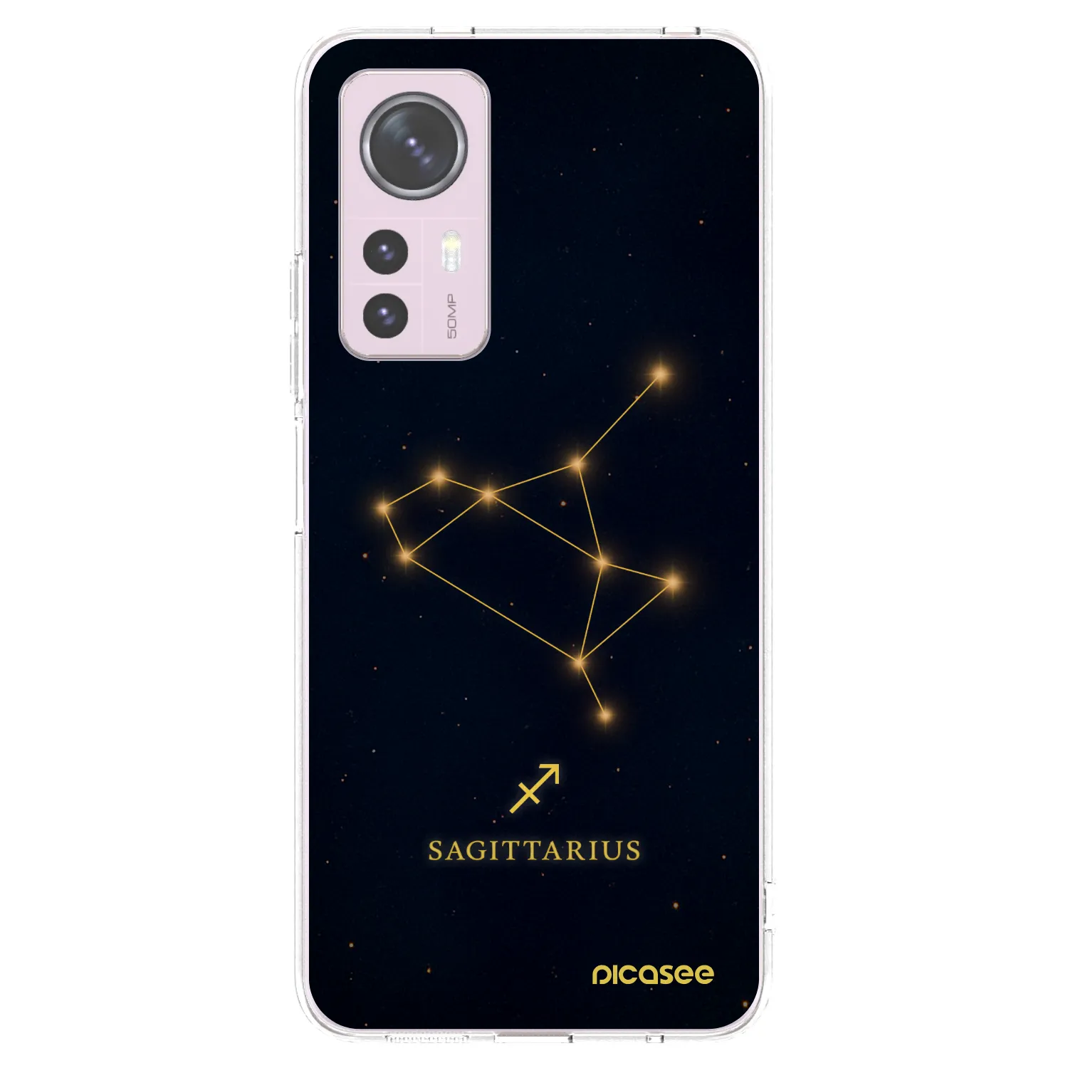 Picasee silikónový prehľadný obal pre Xiaomi 12 - SAGITTARIUS
