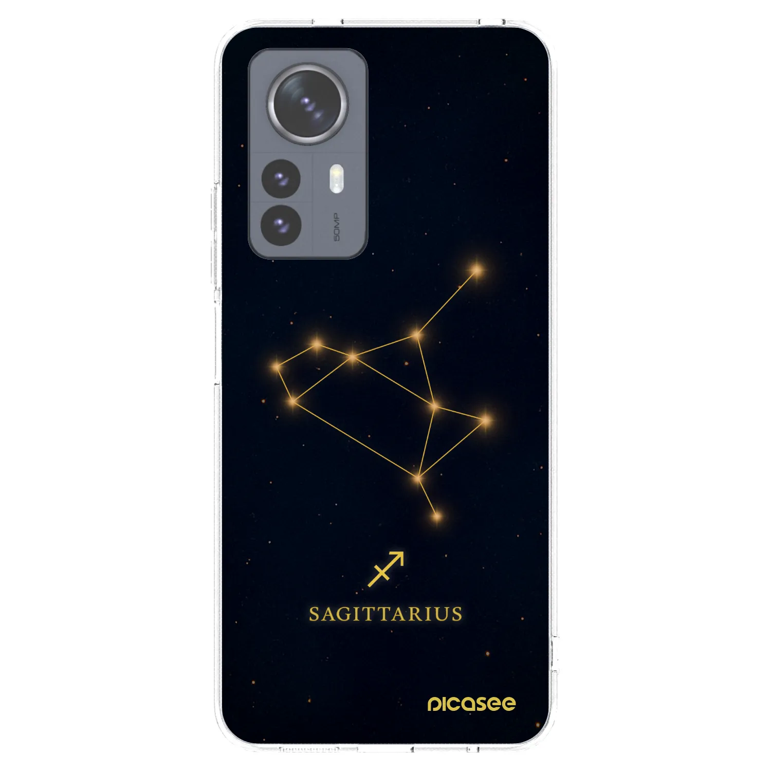Picasee silikónový prehľadný obal pre Xiaomi 12 Pro - SAGITTARIUS
