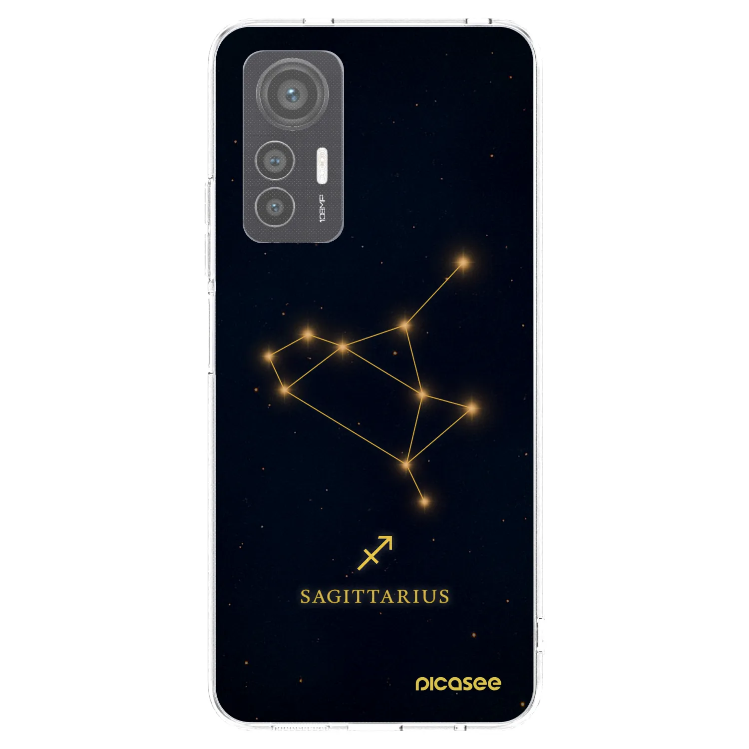 Picasee silikónový prehľadný obal pre Xiaomi 12 Lite - SAGITTARIUS