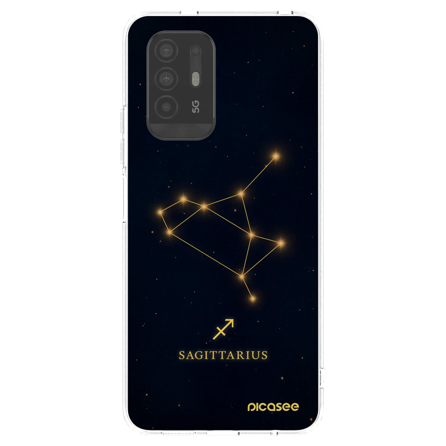 Picasee silikónový prehľadný obal pre OPPO A94 5G - SAGITTARIUS