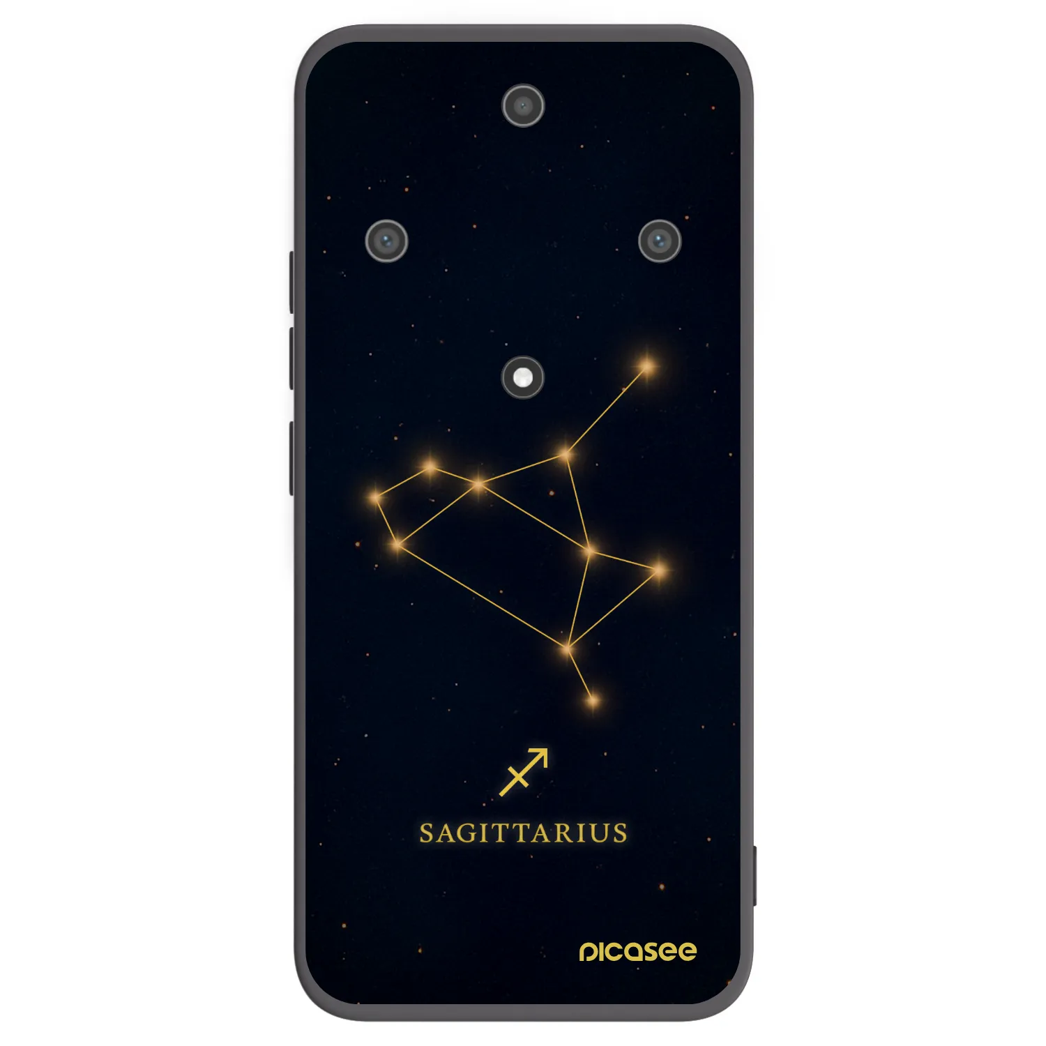 Picasee silikónový čierny obal pre Honor Magic5 Lite 5G - SAGITTARIUS