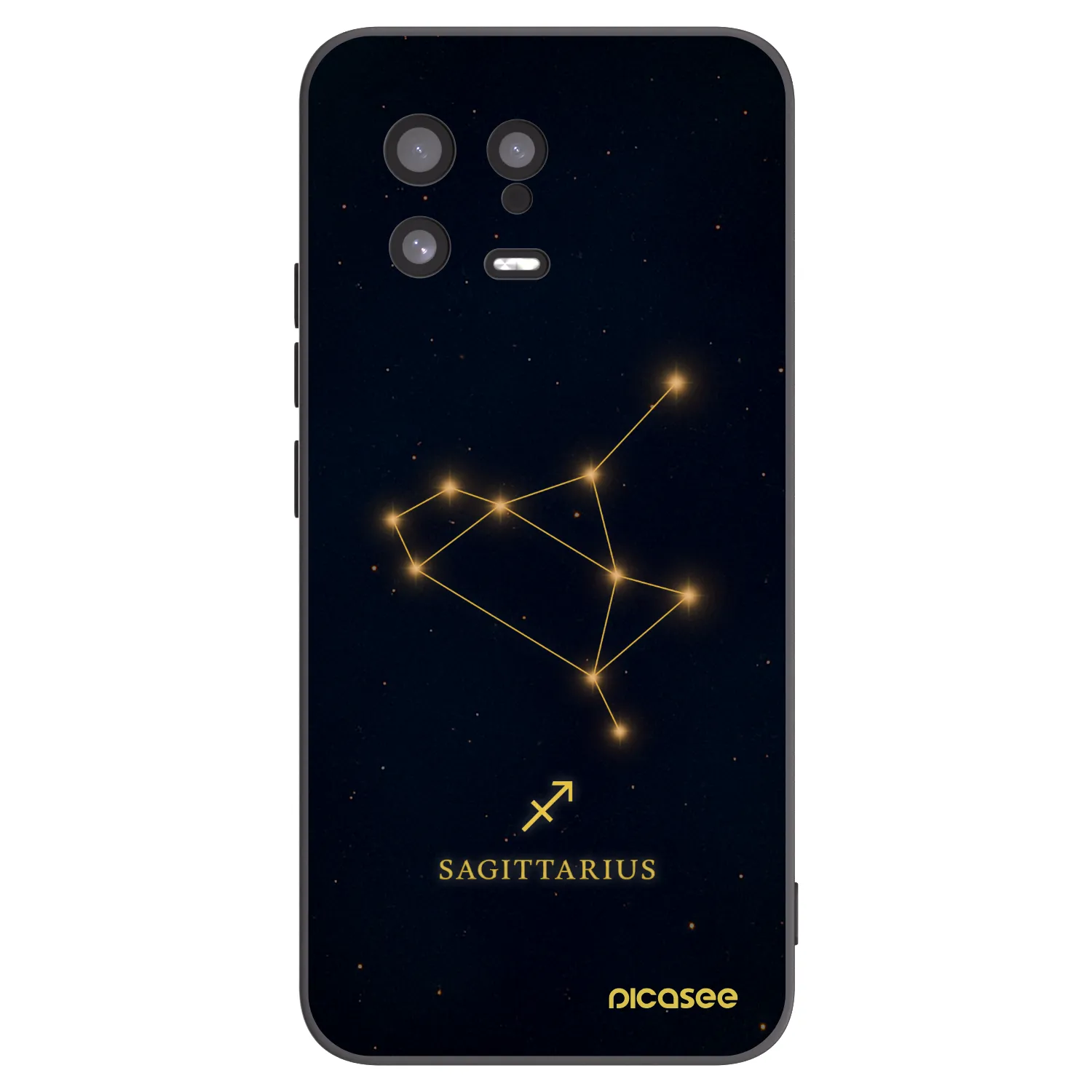 Silikónový čierny obal pre Xiaomi 13 - SAGITTARIUS
