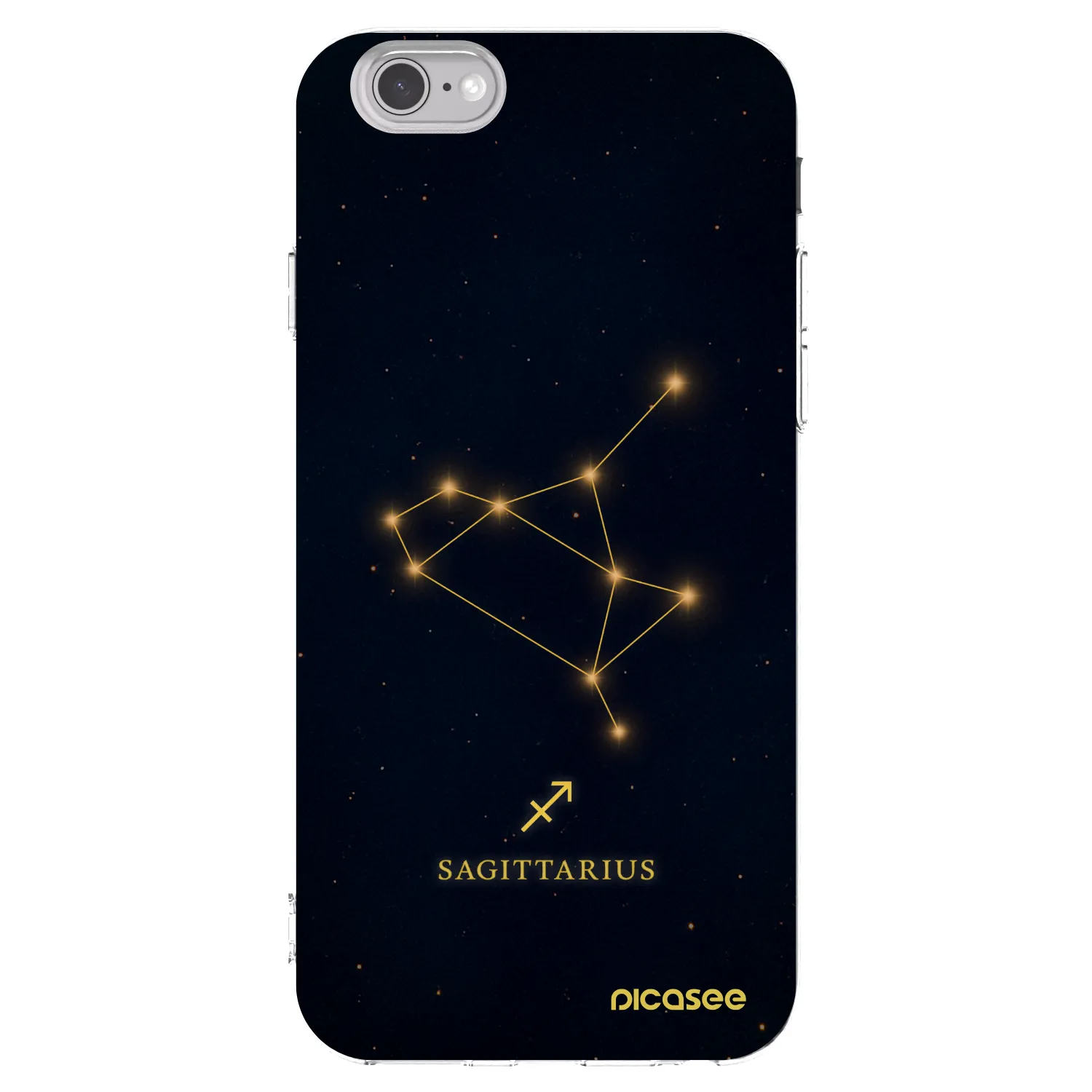 Picasee silikónový prehľadný obal pre Apple iPhone 6/6S - SAGITTARIUS