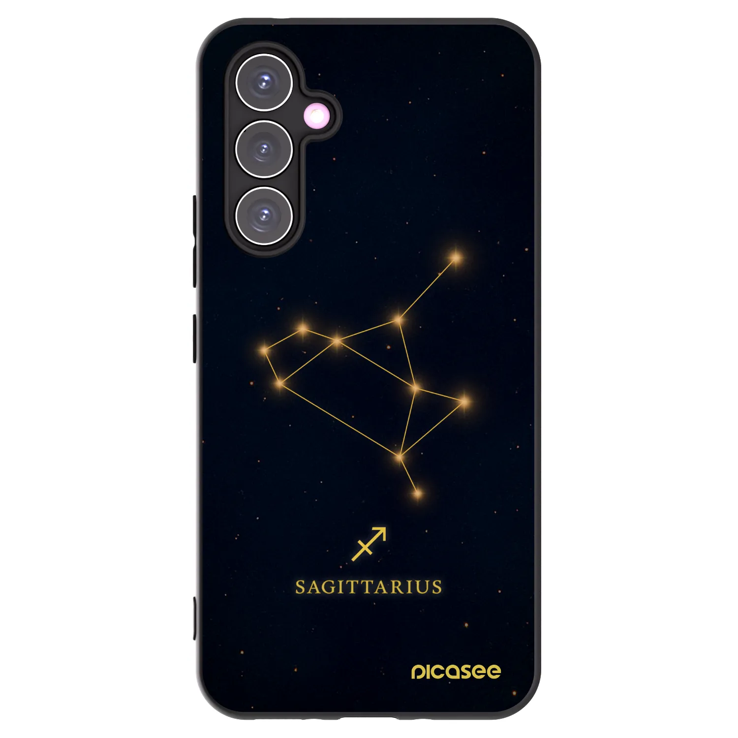 Picasee silikónový čierny obal pre Samsung Galaxy A54 5G A546B - SAGITTARIUS