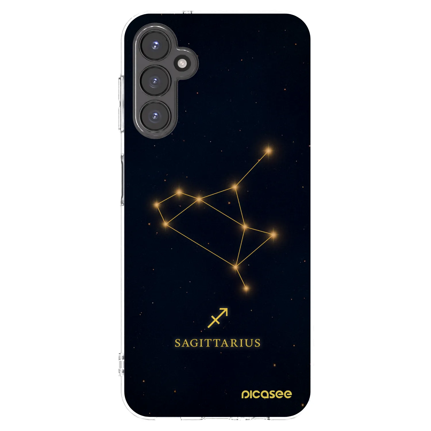 Picasee silikónový prehľadný obal pre Samsung Galaxy A14 4G A145R - SAGITTARIUS