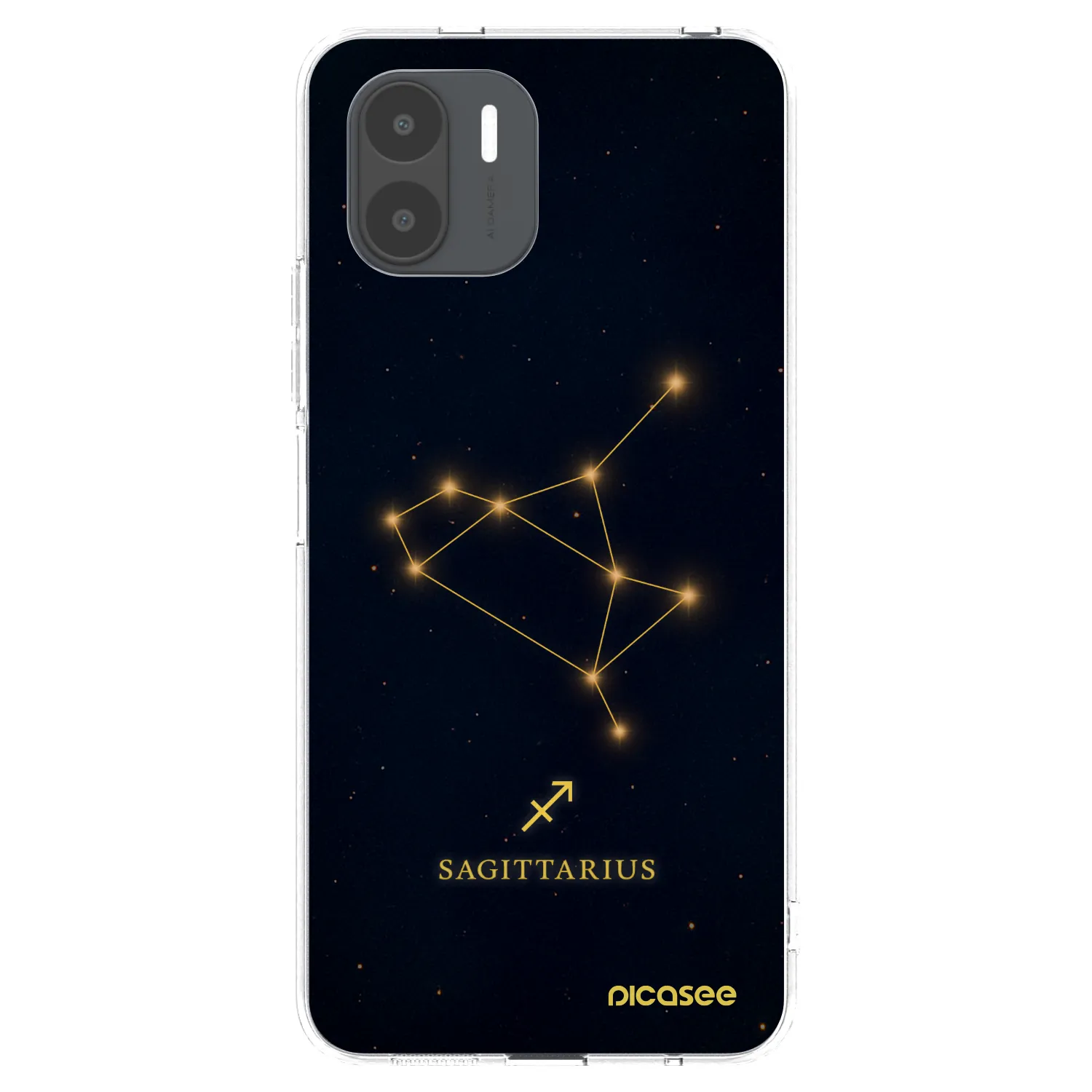 Picasee silikónový prehľadný obal pre Xiaomi Redmi A2 - SAGITTARIUS