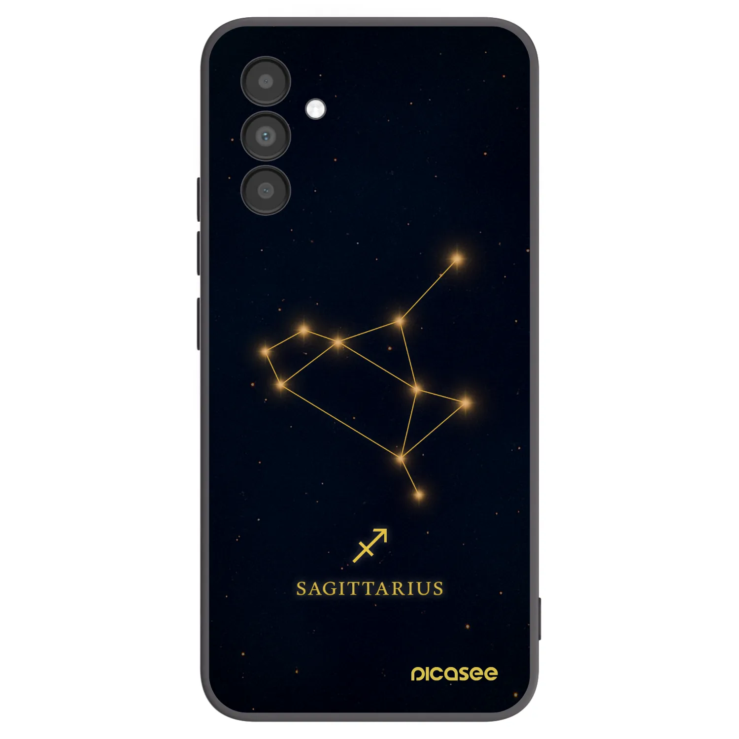 Picasee silikónový čierny obal pre Samsung Galaxy A04s A047F - SAGITTARIUS