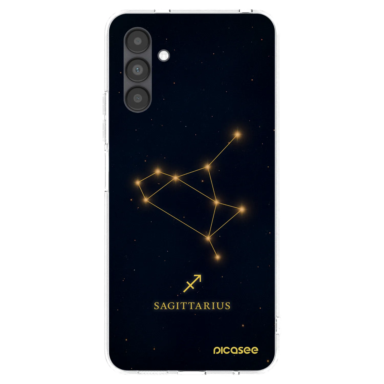 Picasee silikónový prehľadný obal pre Samsung Galaxy A04s A047F - SAGITTARIUS