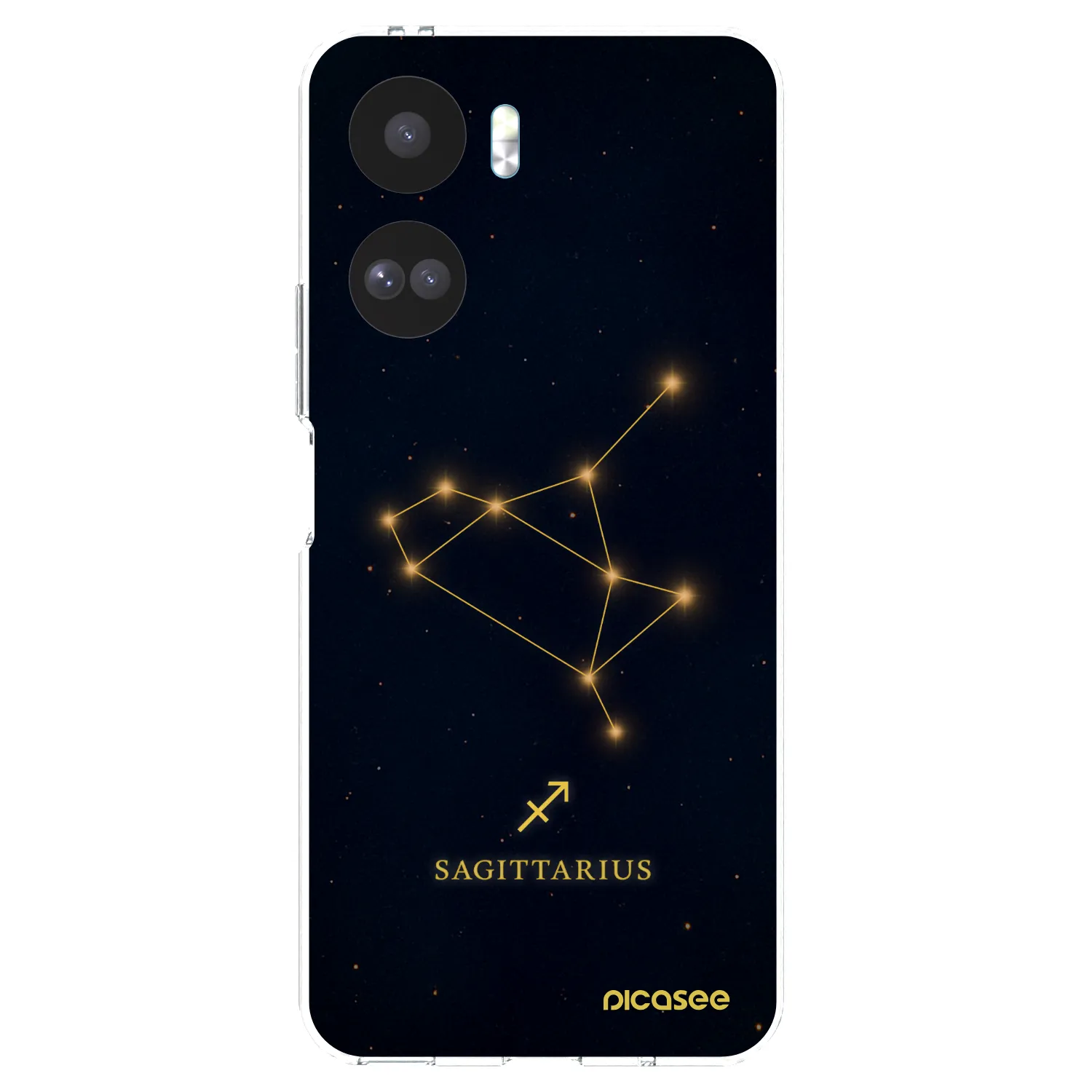 Picasee silikónový prehľadný obal pre Honor 90 Lite 5G - SAGITTARIUS