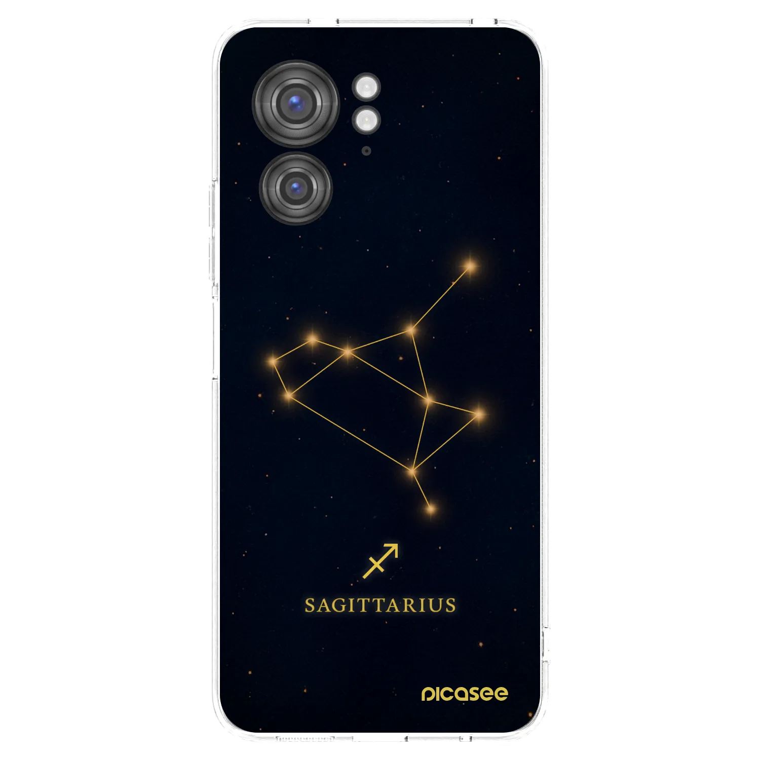 Picasee silikónový prehľadný obal pre Motorola Edge 40 - SAGITTARIUS