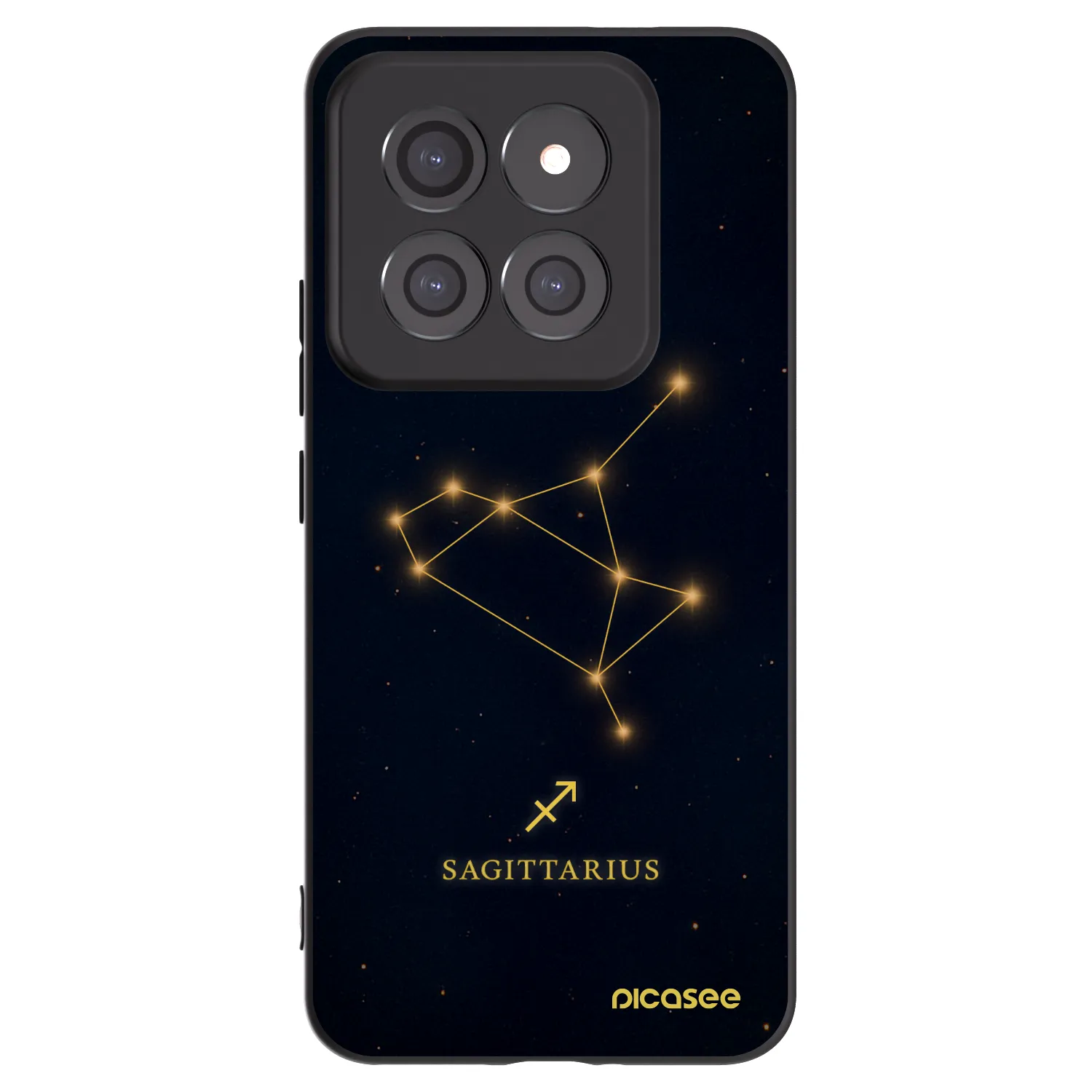 Picasee silikónový čierny obal pre Xiaomi 14 Pro - SAGITTARIUS