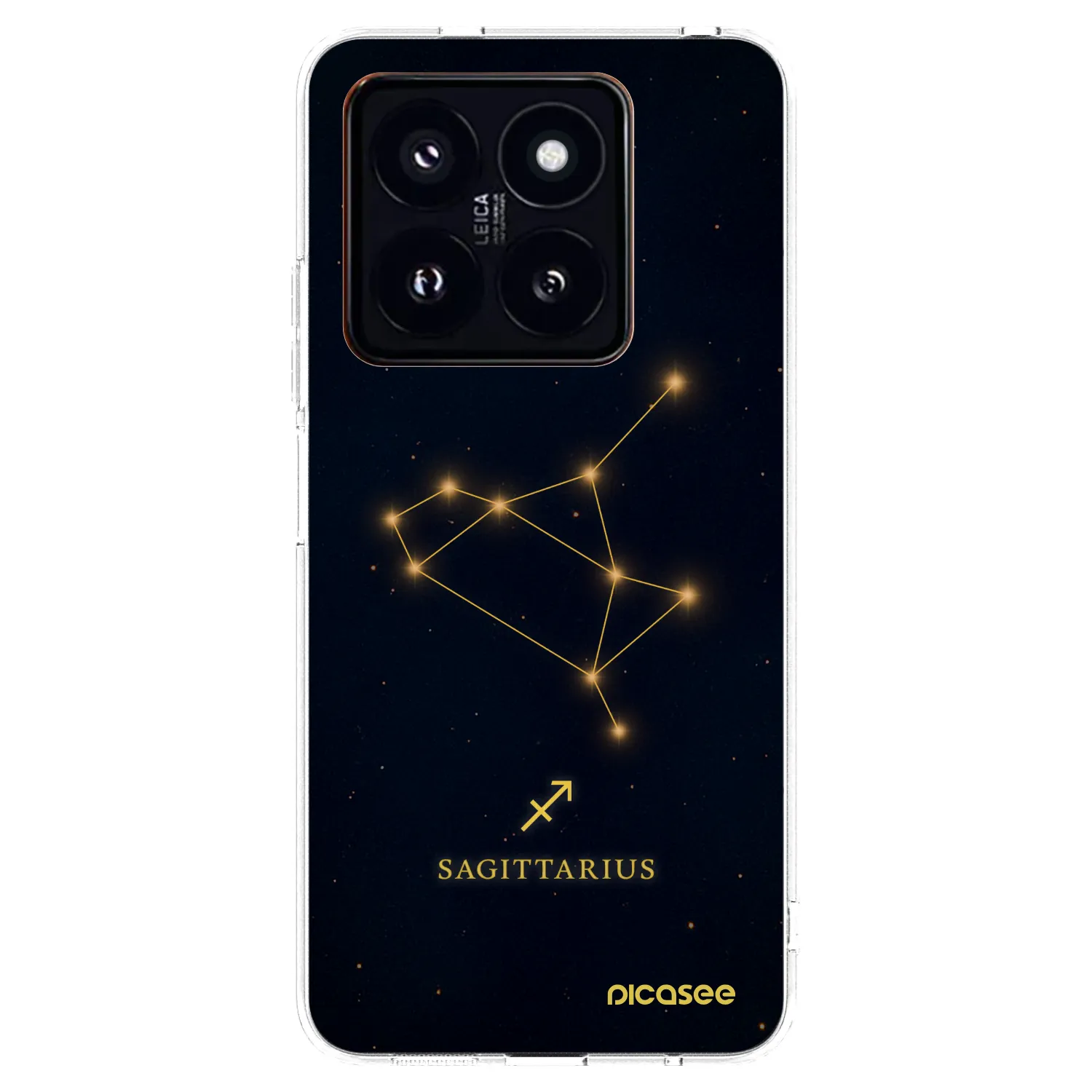 Silikónový prehľadný obal pre Xiaomi 14 Pro - SAGITTARIUS