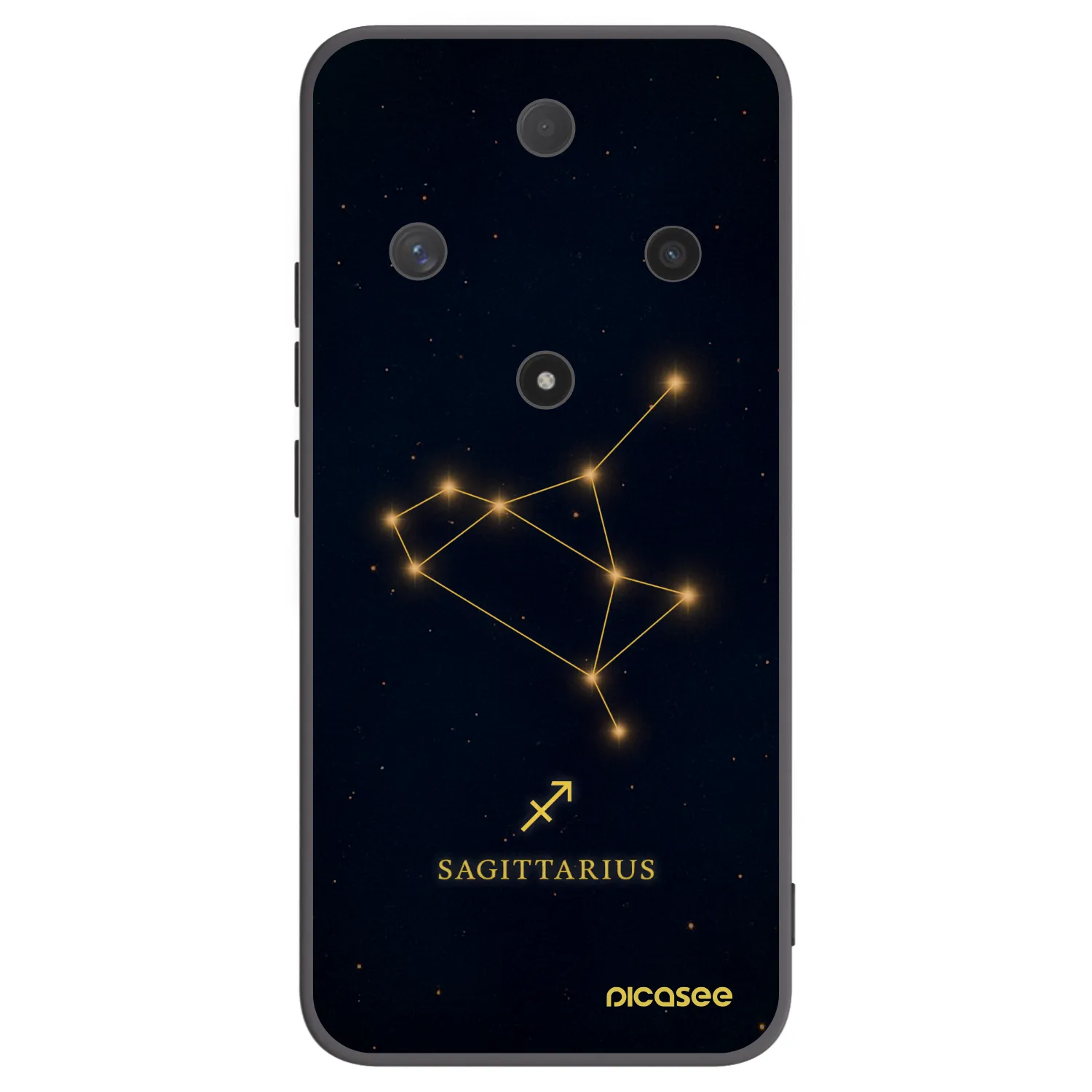 Picasee silikónový čierny obal pre Honor Magic6 Lite 5G - SAGITTARIUS