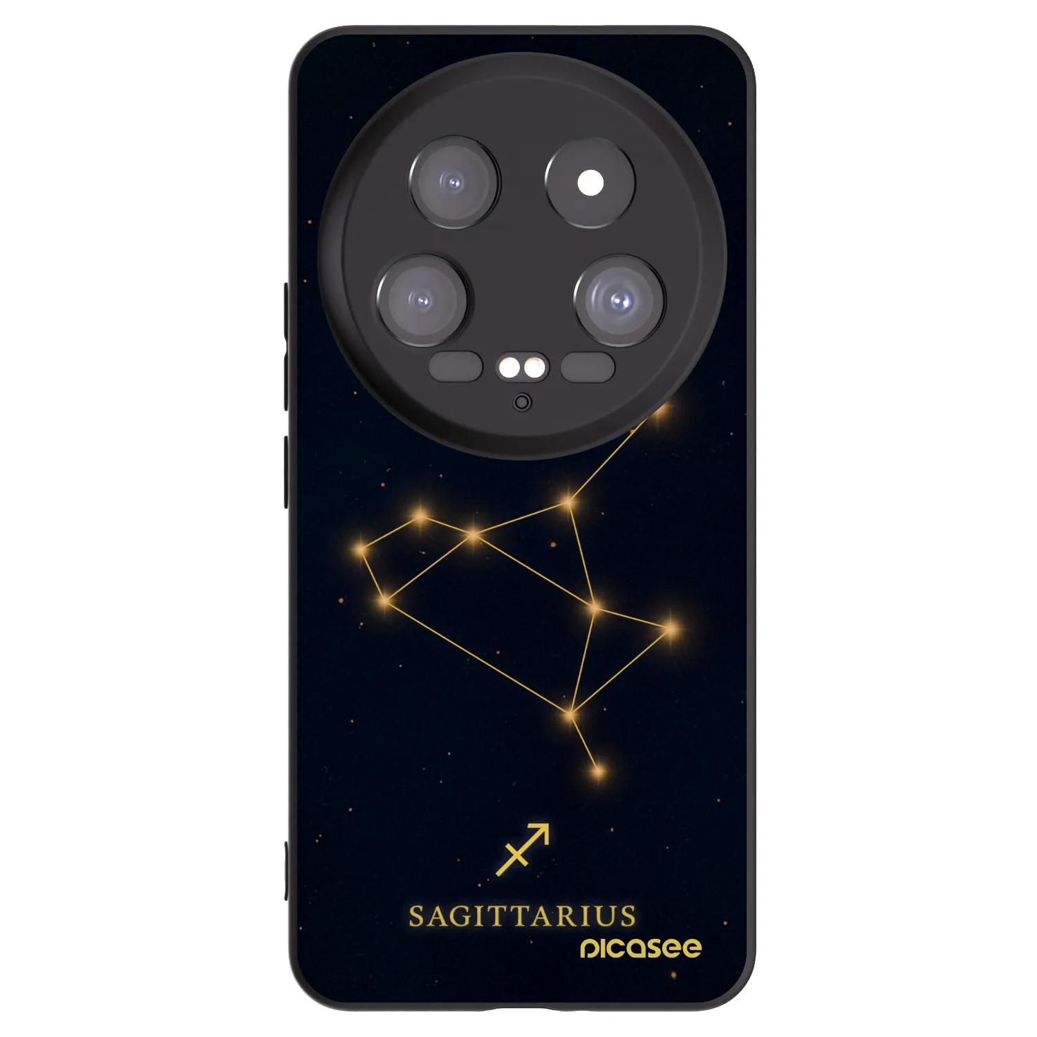 Picasee silikónový čierny obal pre Xiaomi 14 Ultra - SAGITTARIUS