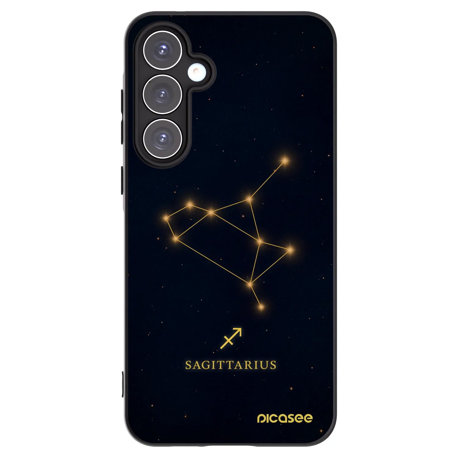 Picasee silikónový čierny obal pre Samsung Galaxy A55 5G A556B - SAGITTARIUS