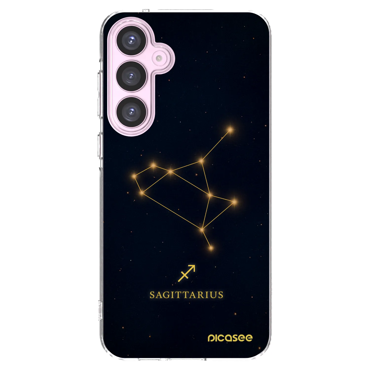 Picasee silikónový prehľadný obal pre Samsung Galaxy A55 5G A556B - SAGITTARIUS