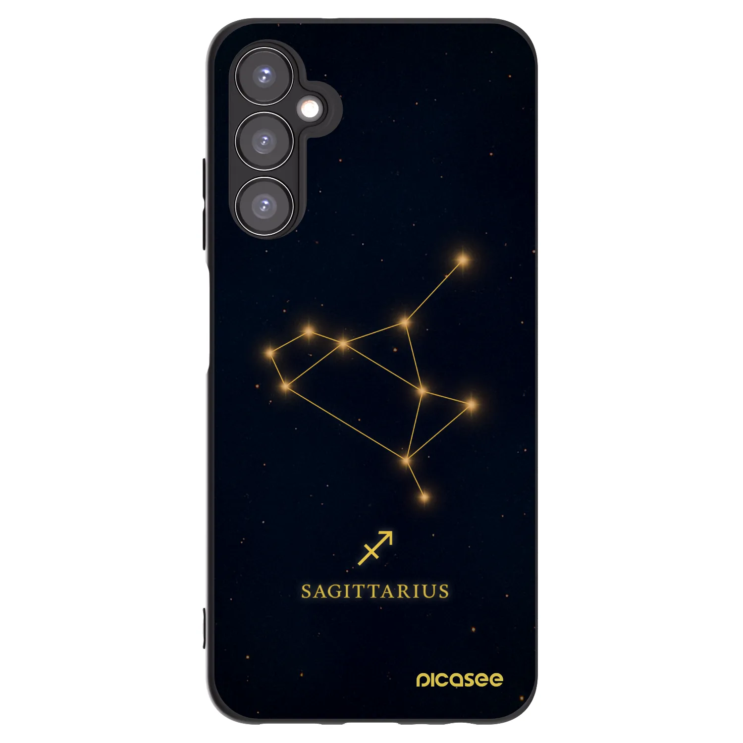 Picasee silikónový čierny obal pre Samsung Galaxy A05s A057G - SAGITTARIUS