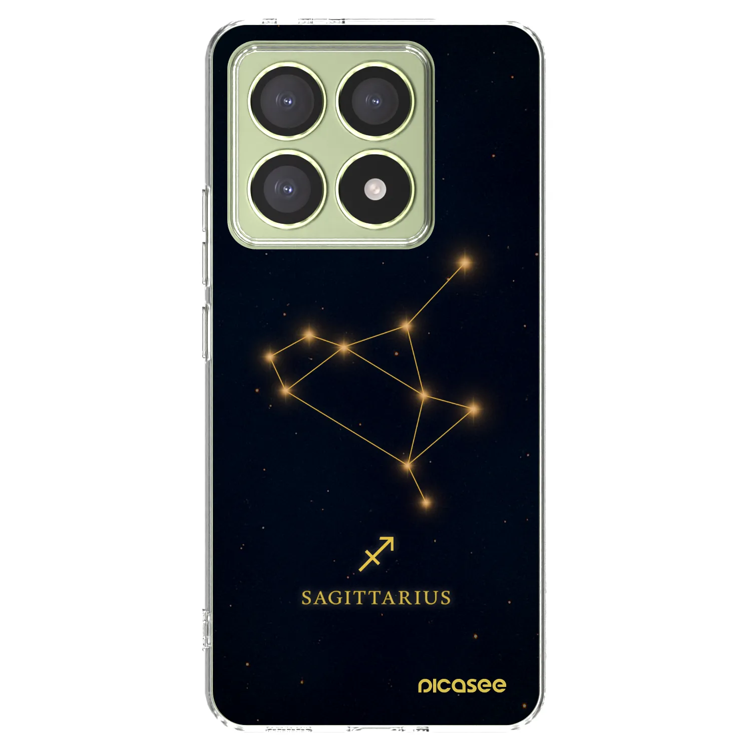 Picasee silikónový prehľadný obal pre Xiaomi 14T - SAGITTARIUS