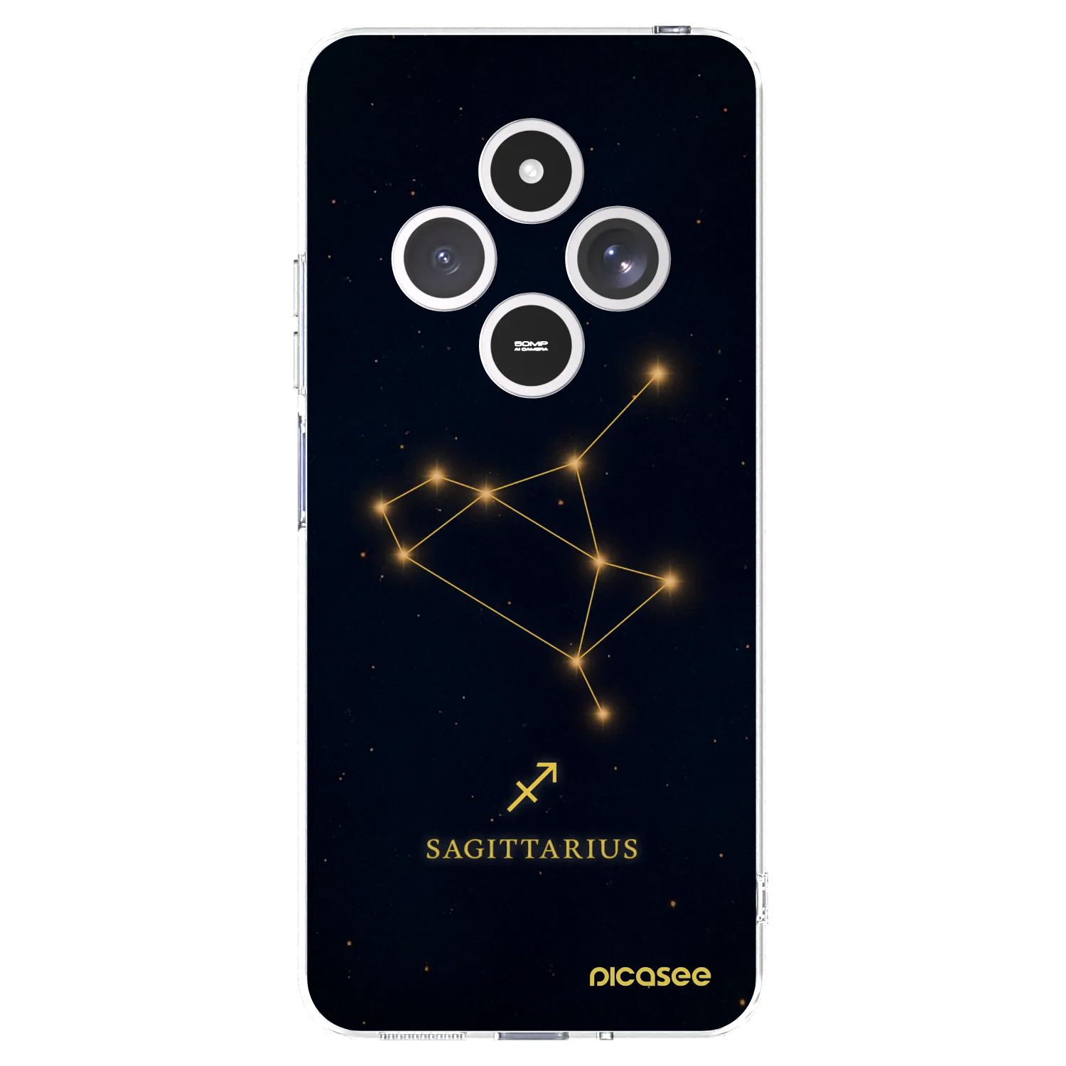 Picasee silikónový prehľadný obal pre Xiaomi Redmi 14C - SAGITTARIUS