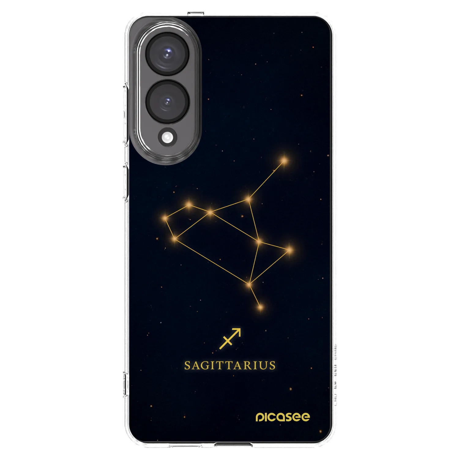 Picasee silikónový prehľadný obal pre Samsung Galaxy S25 Edge 5G - SAGITTARIUS