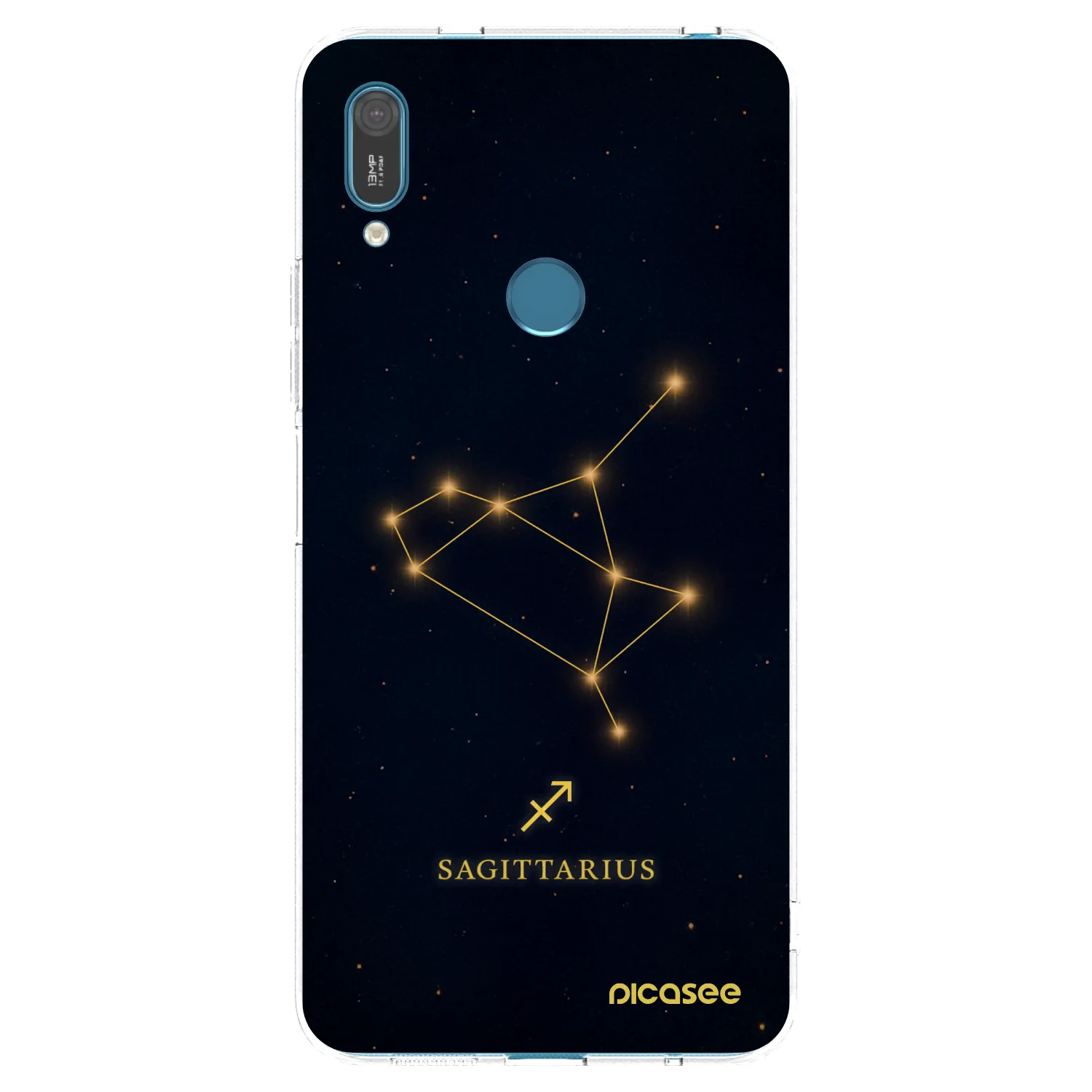 Picasee silikónový prehľadný obal pre Huawei Y7 2019 - SAGITTARIUS