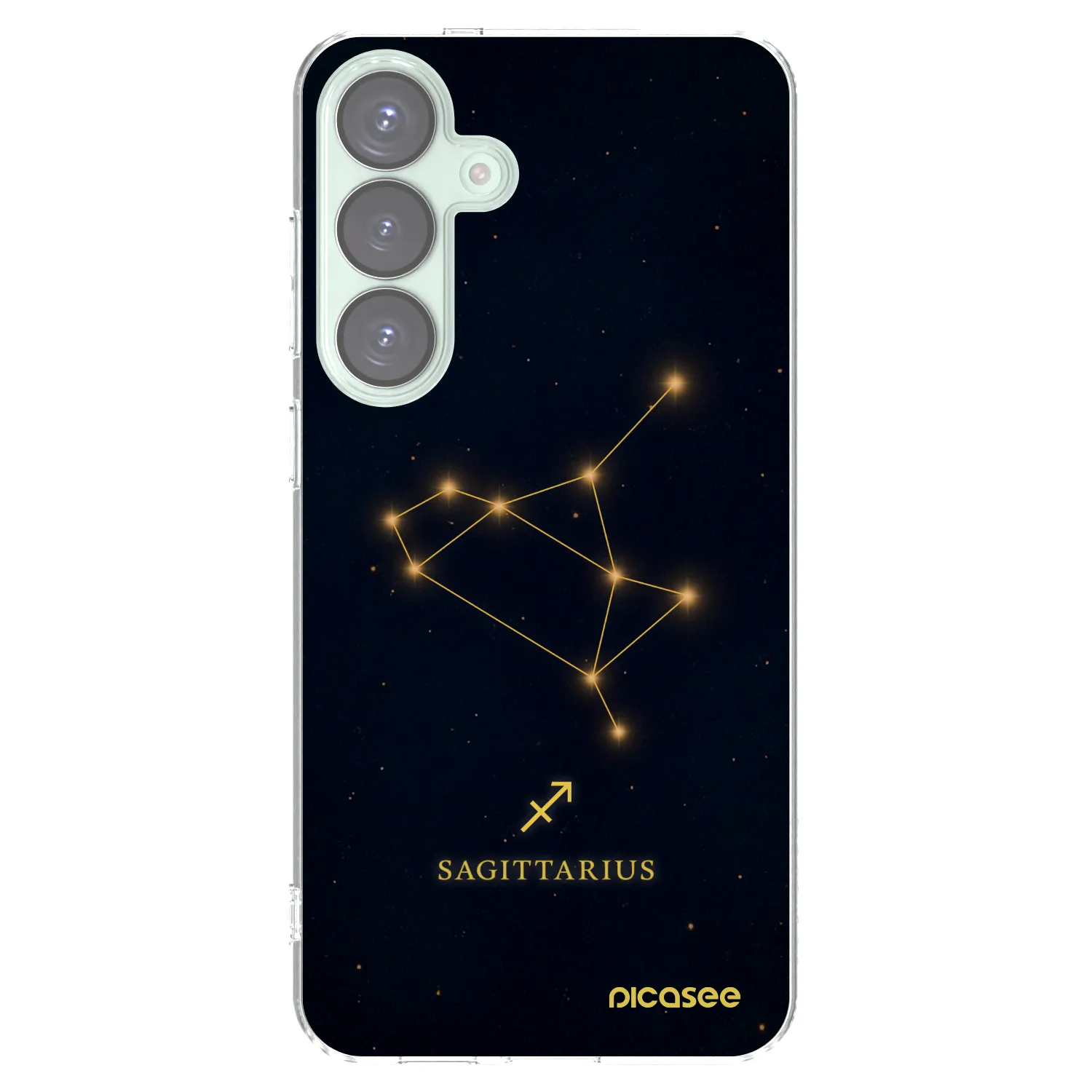 Picasee silikónový prehľadný obal pre Samsung Galaxy S25+ 5G - SAGITTARIUS
