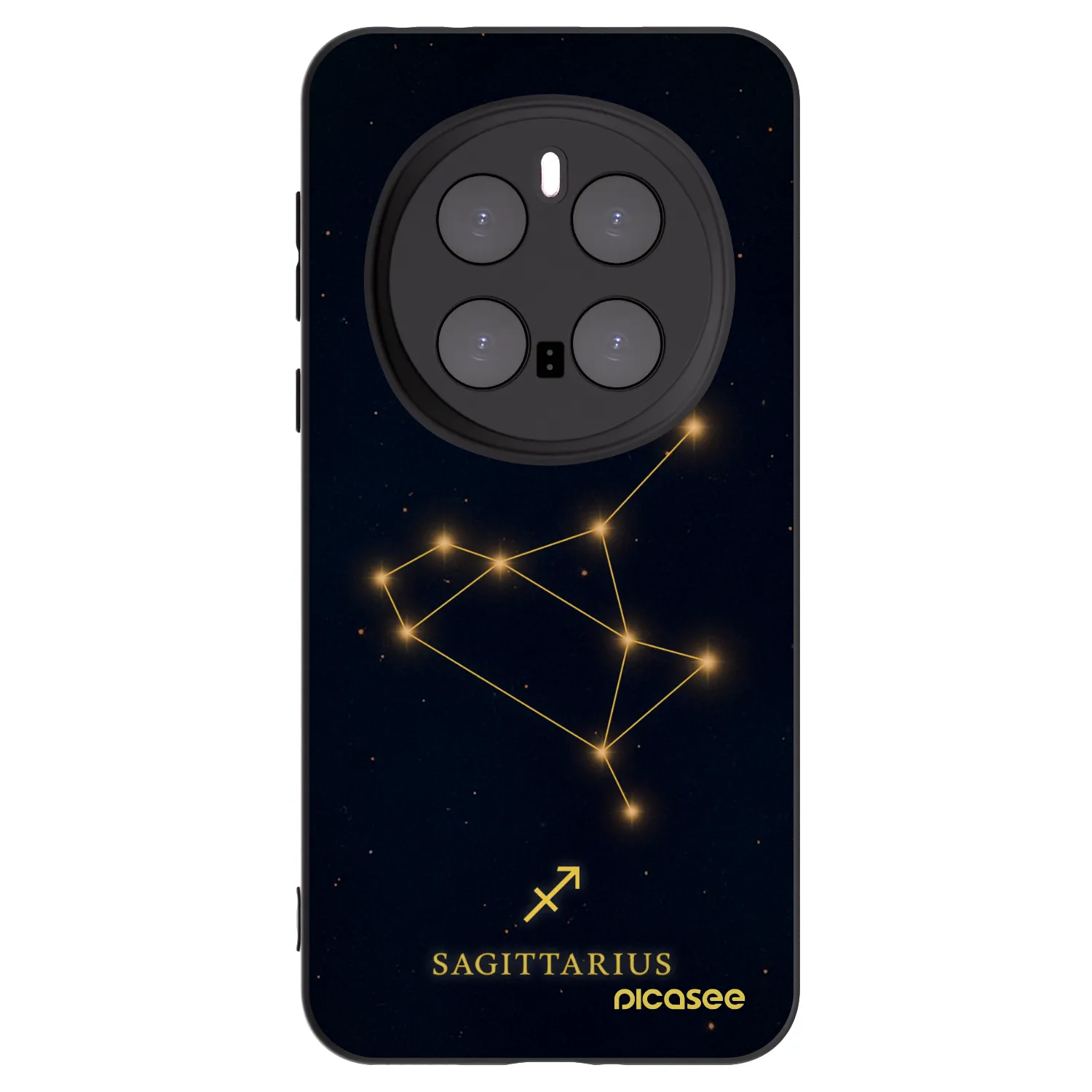 Picasee silikónový čierny obal pre Honor Magic7 Pro 5G - SAGITTARIUS