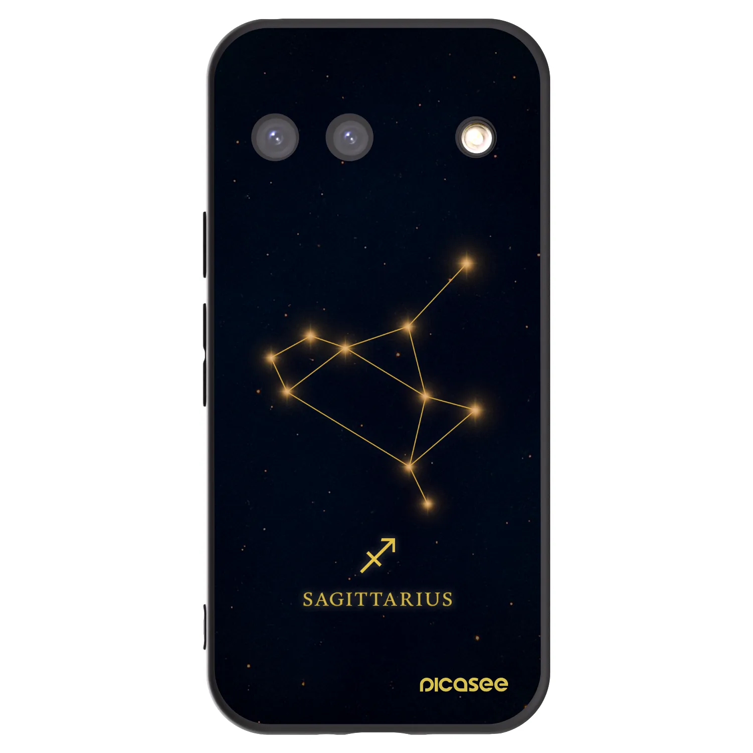 Picasee silikónový čierny obal pre Google Pixel 9 - SAGITTARIUS