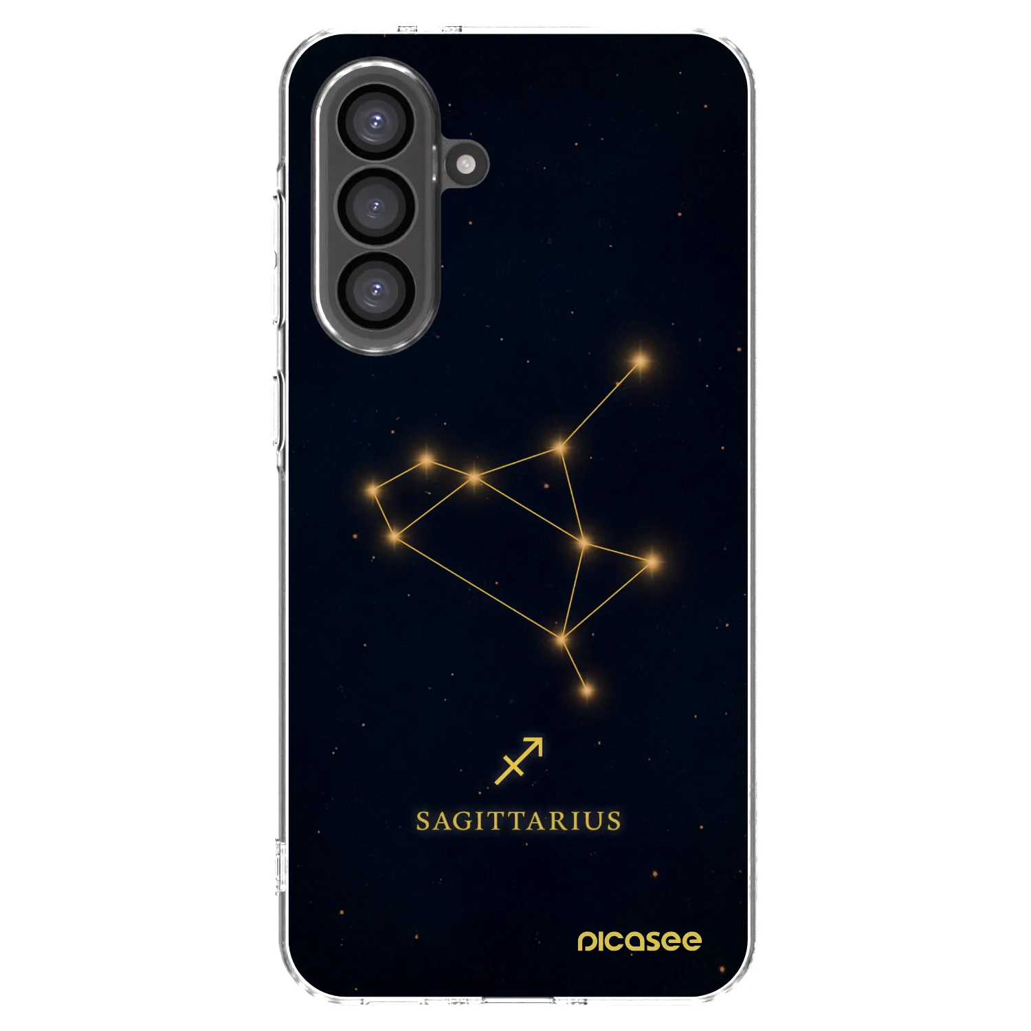 Picasee silikónový prehľadný obal pre Samsung Galaxy A56 5G A566B - SAGITTARIUS