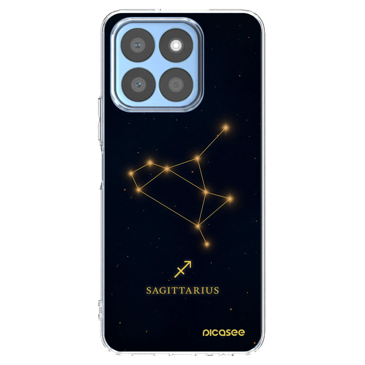 Picasee silikónový prehľadný obal pre Honor X8c - SAGITTARIUS