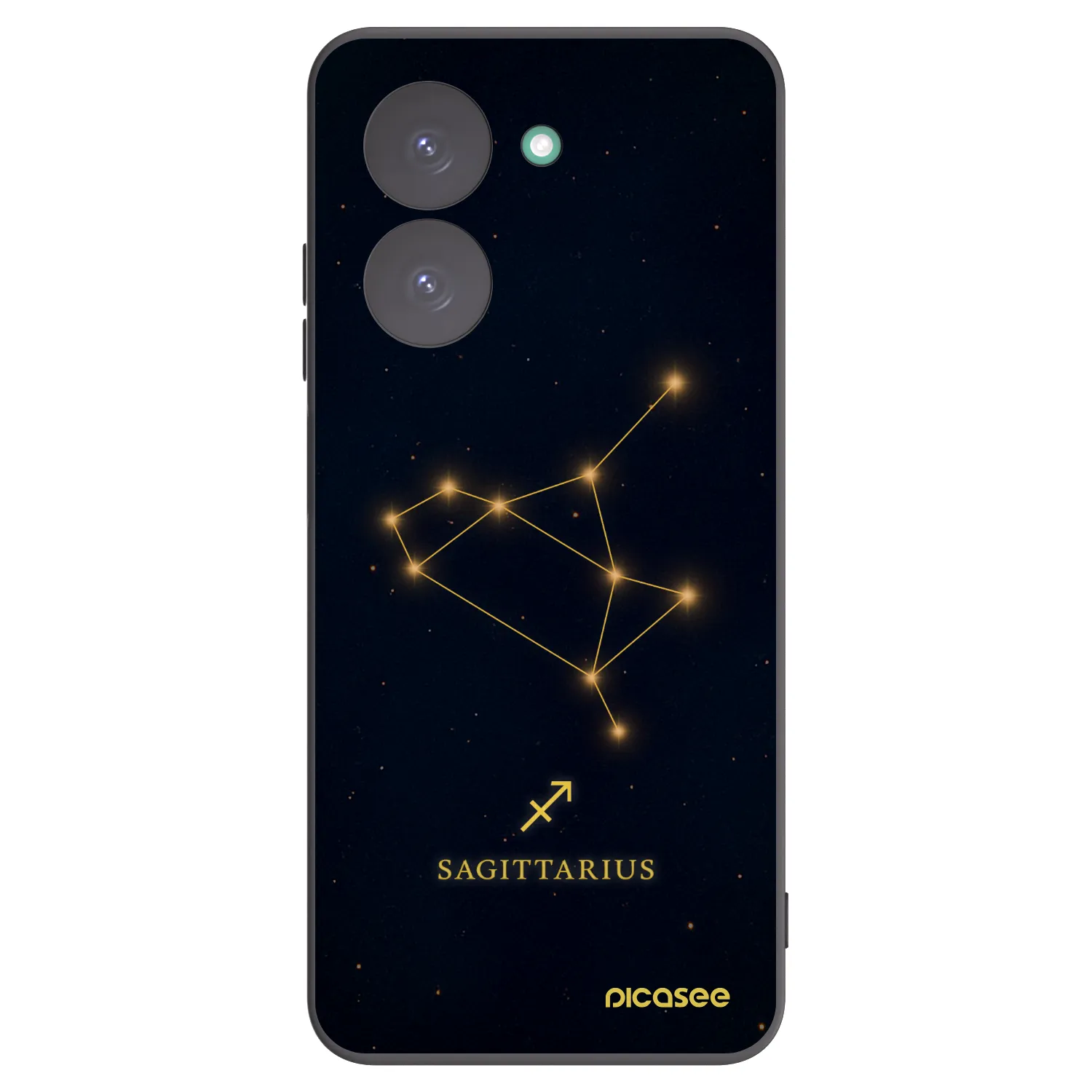 Picasee silikónový čierny obal pre Xiaomi Redmi A5 - SAGITTARIUS