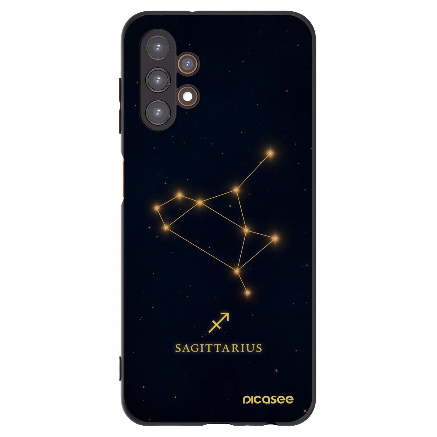 Picasee silikónový čierny obal pre Samsung Galaxy A13 5G - SAGITTARIUS