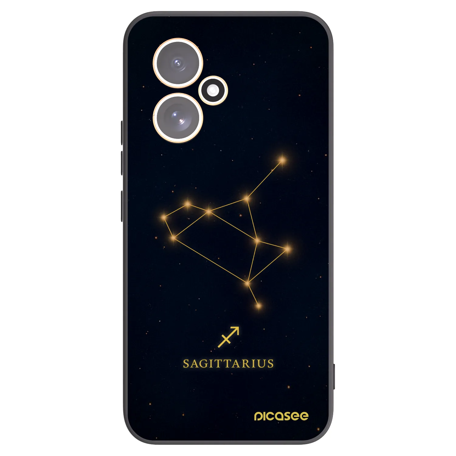 Picasee silikónový čierny obal pre Honor 400 5G - SAGITTARIUS