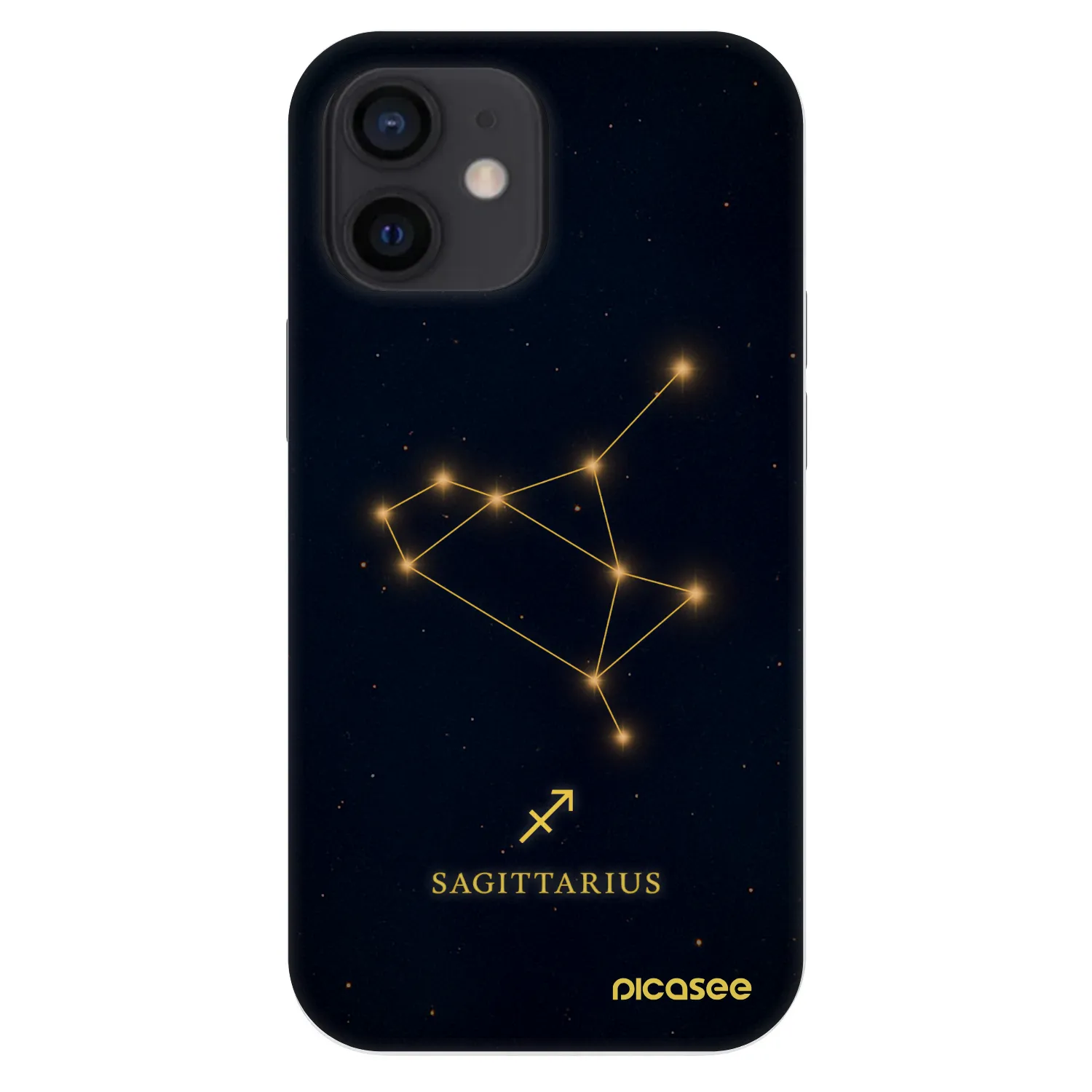 Picasee Fashion Case pre Apple iPhone 12 mini - SAGITTARIUS