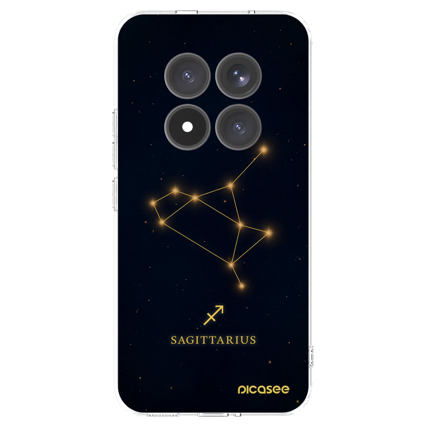 Silikónový prehľadný obal pre Xiaomi Redmi Note 15 Pro+ - SAGITTARIUS
