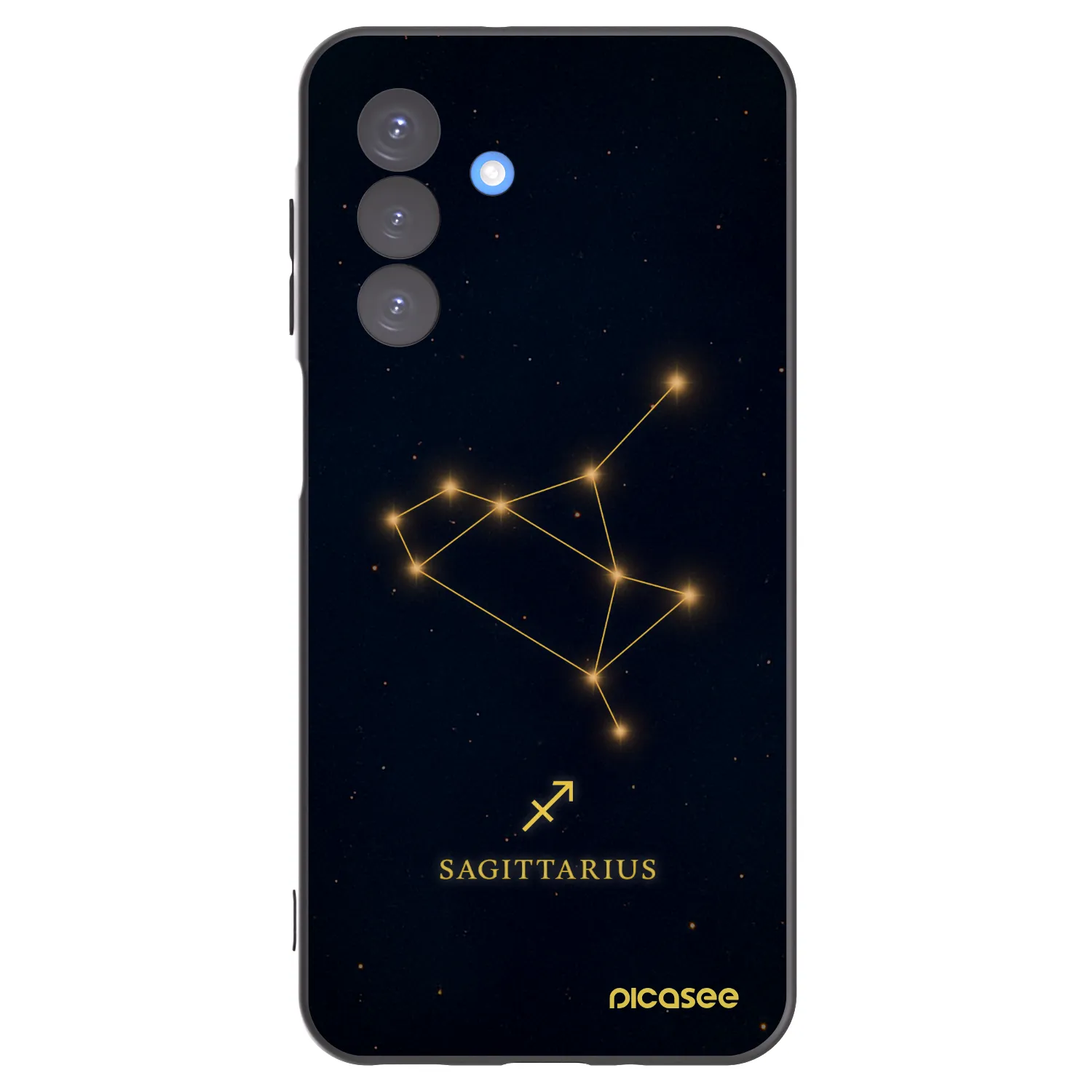 Picasee silikónový čierny obal pre Samsung Galaxy A17 5G - SAGITTARIUS