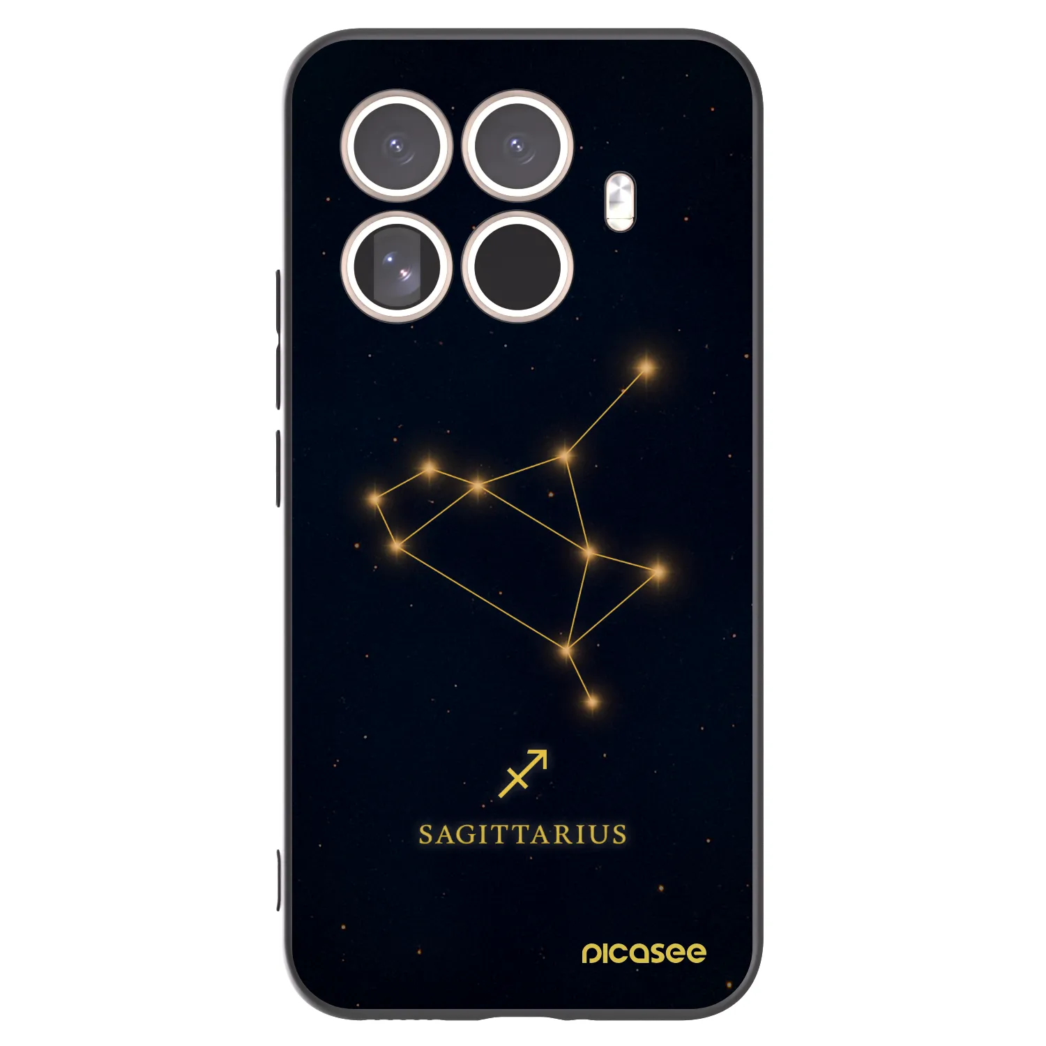 Picasee silikónový čierny obal pre Xiaomi 15T Pro - SAGITTARIUS