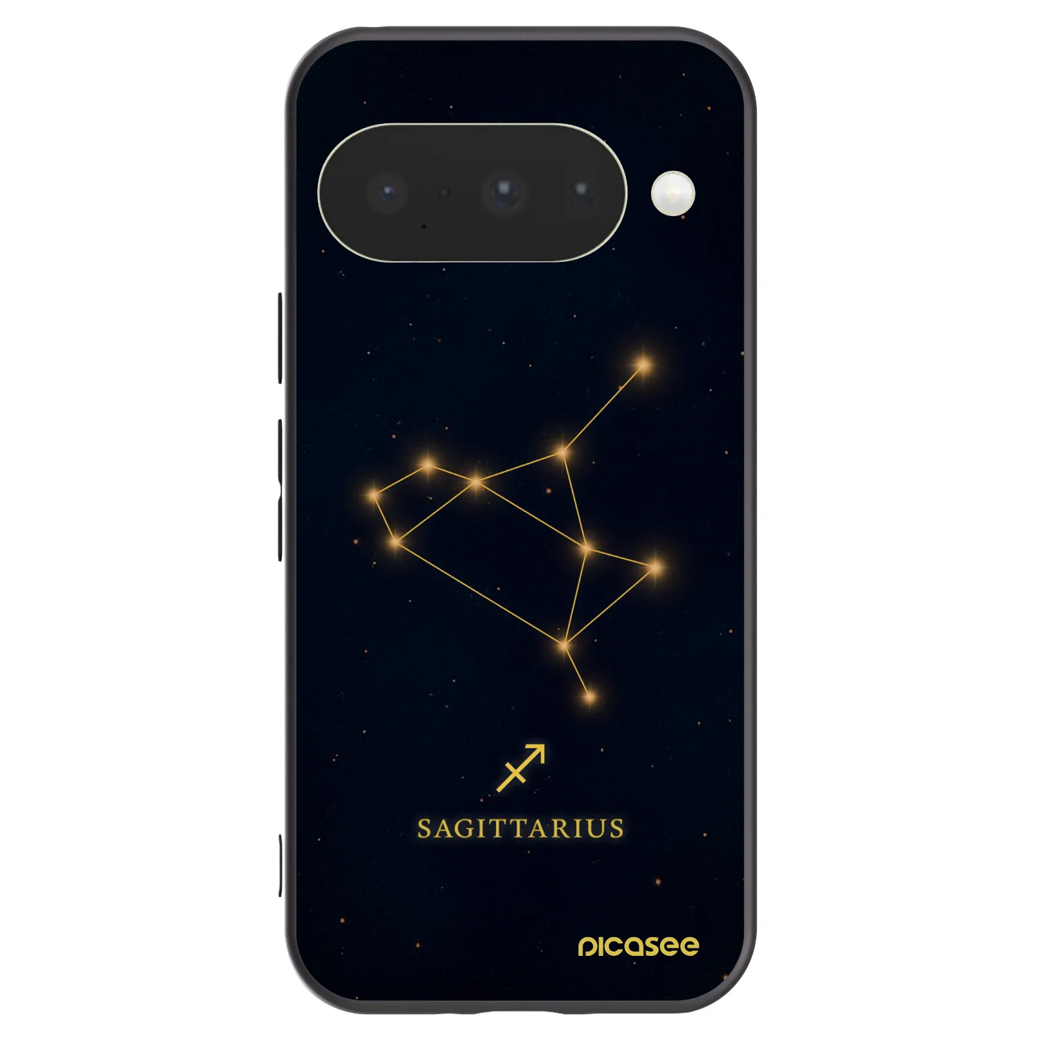 Picasee silikónový čierny obal pre Google Pixel 10 - SAGITTARIUS