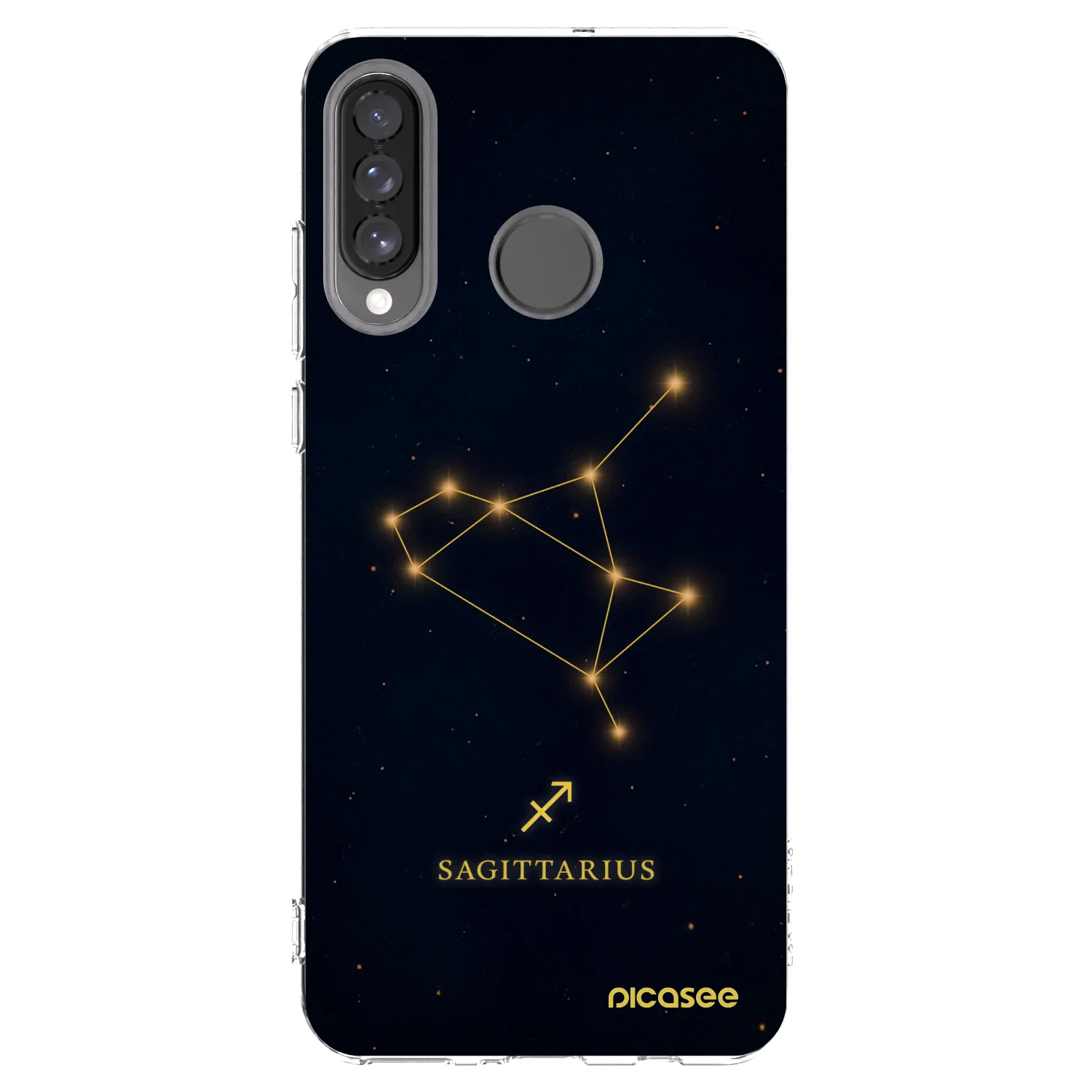 Picasee silikónový prehľadný obal pre Huawei P30 Lite - SAGITTARIUS