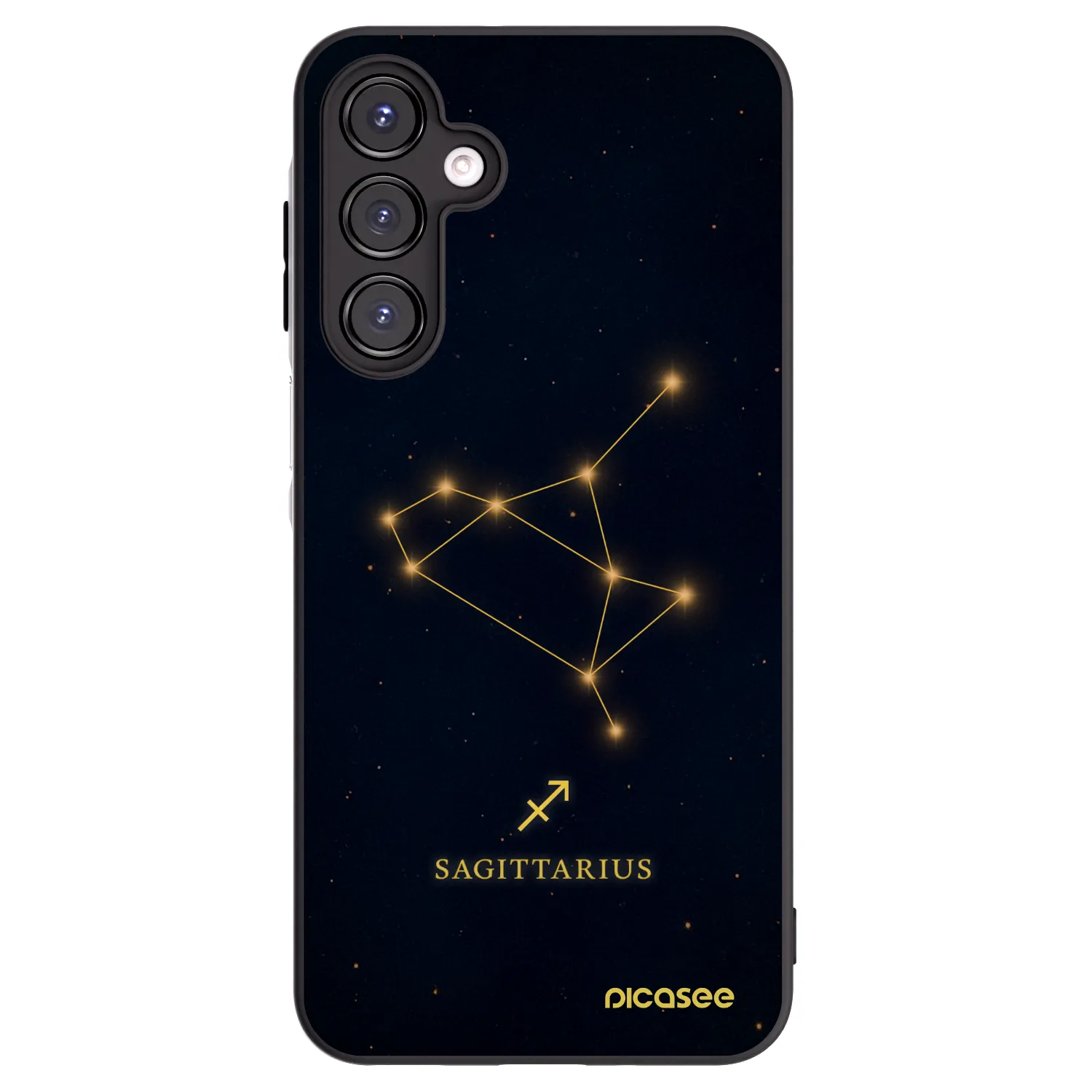 Picasee silikónový čierny obal pre Samsung Galaxy A16 4G - SAGITTARIUS