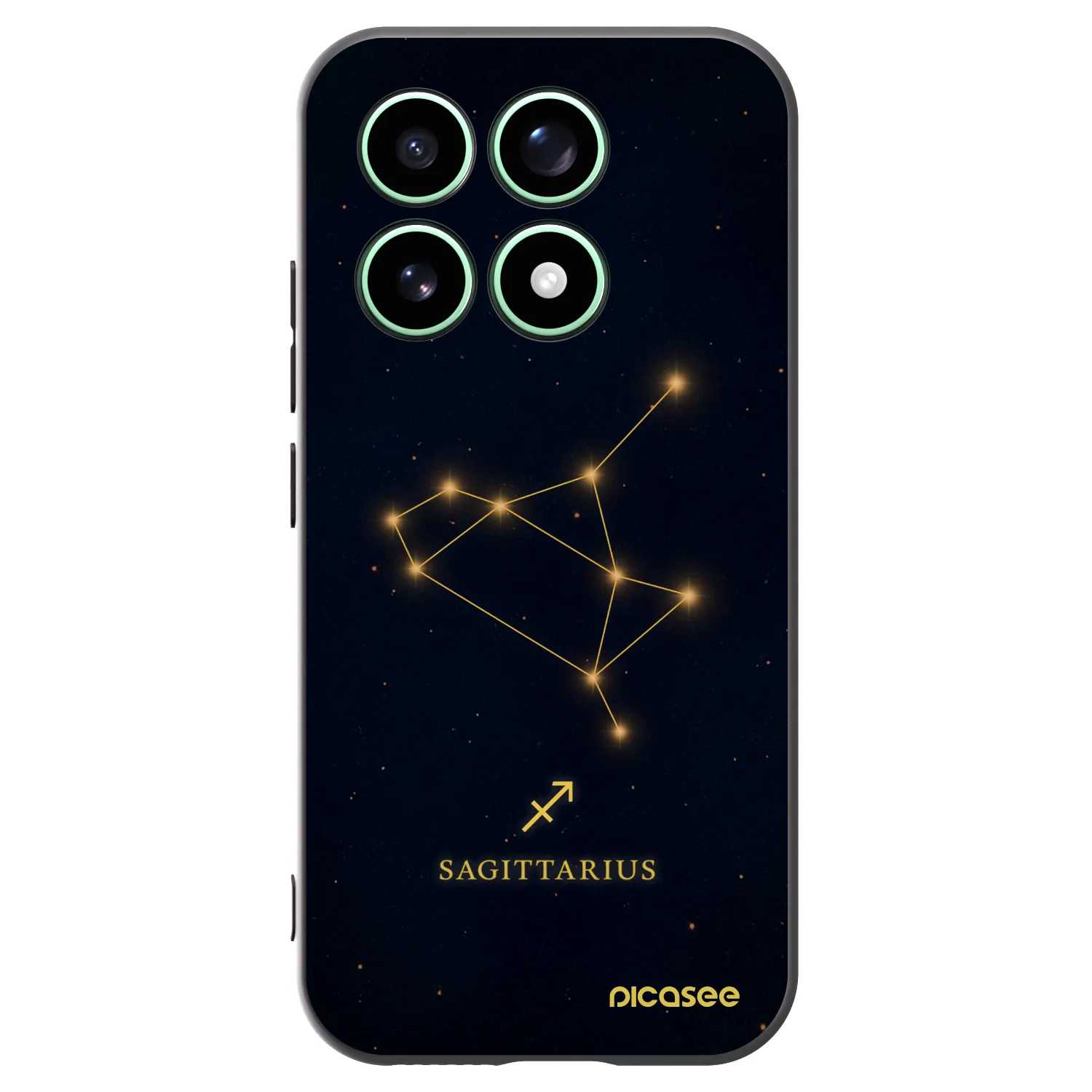 Picasee silikónový čierny obal pre Xiaomi 17 - SAGITTARIUS