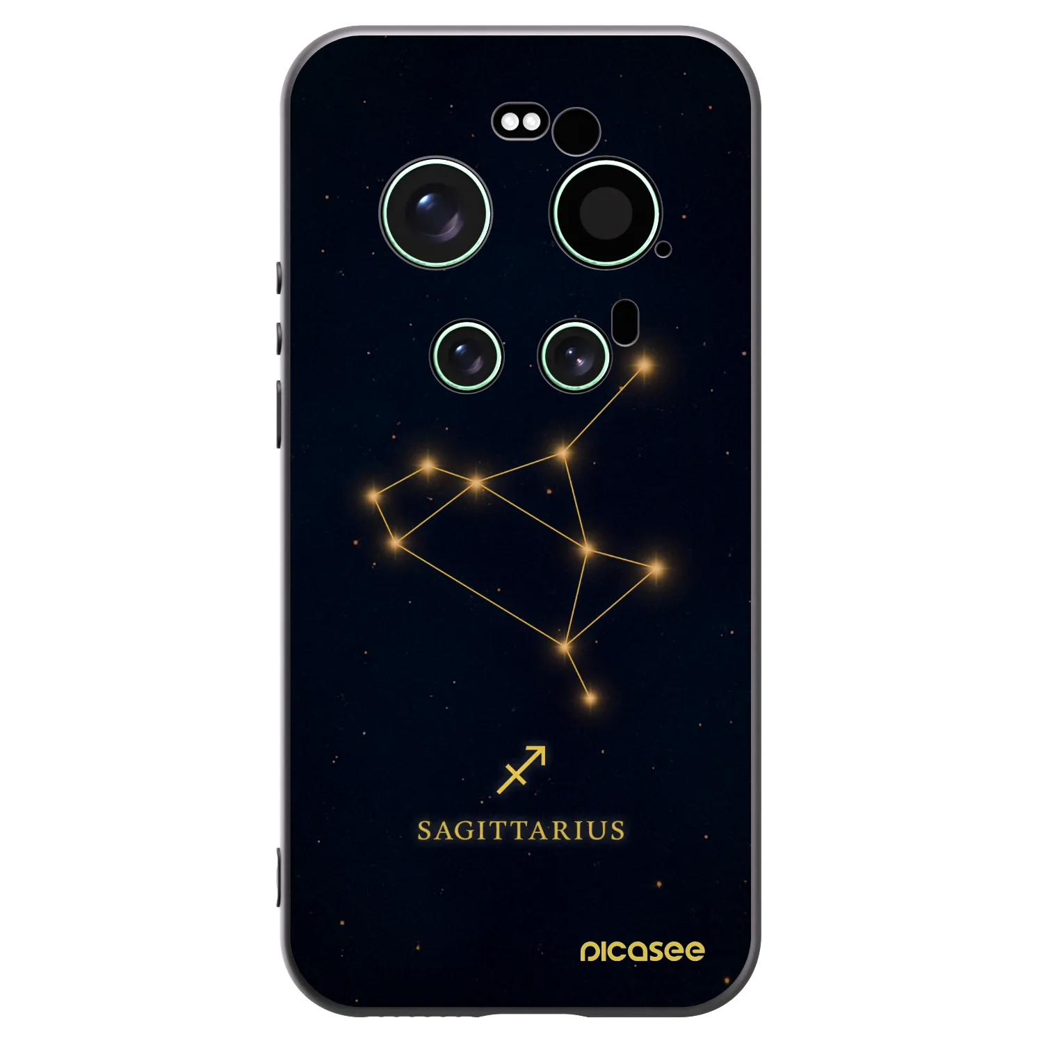 Picasee silikónový čierny obal pre Xiaomi 17 Ultra - SAGITTARIUS