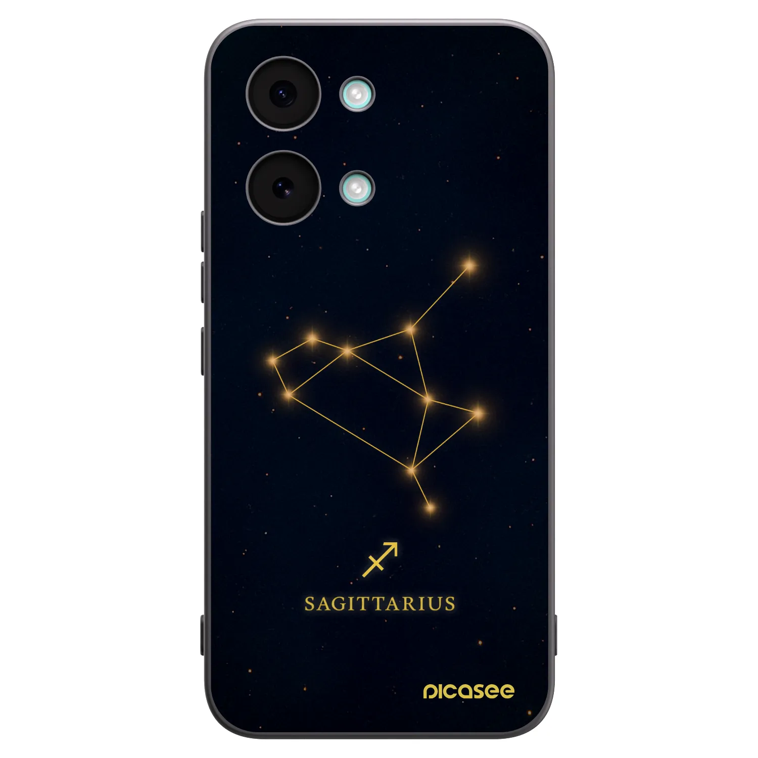 Picasee silikónový čierny obal pre Xiaomi Poco X8 Pro Max - SAGITTARIUS