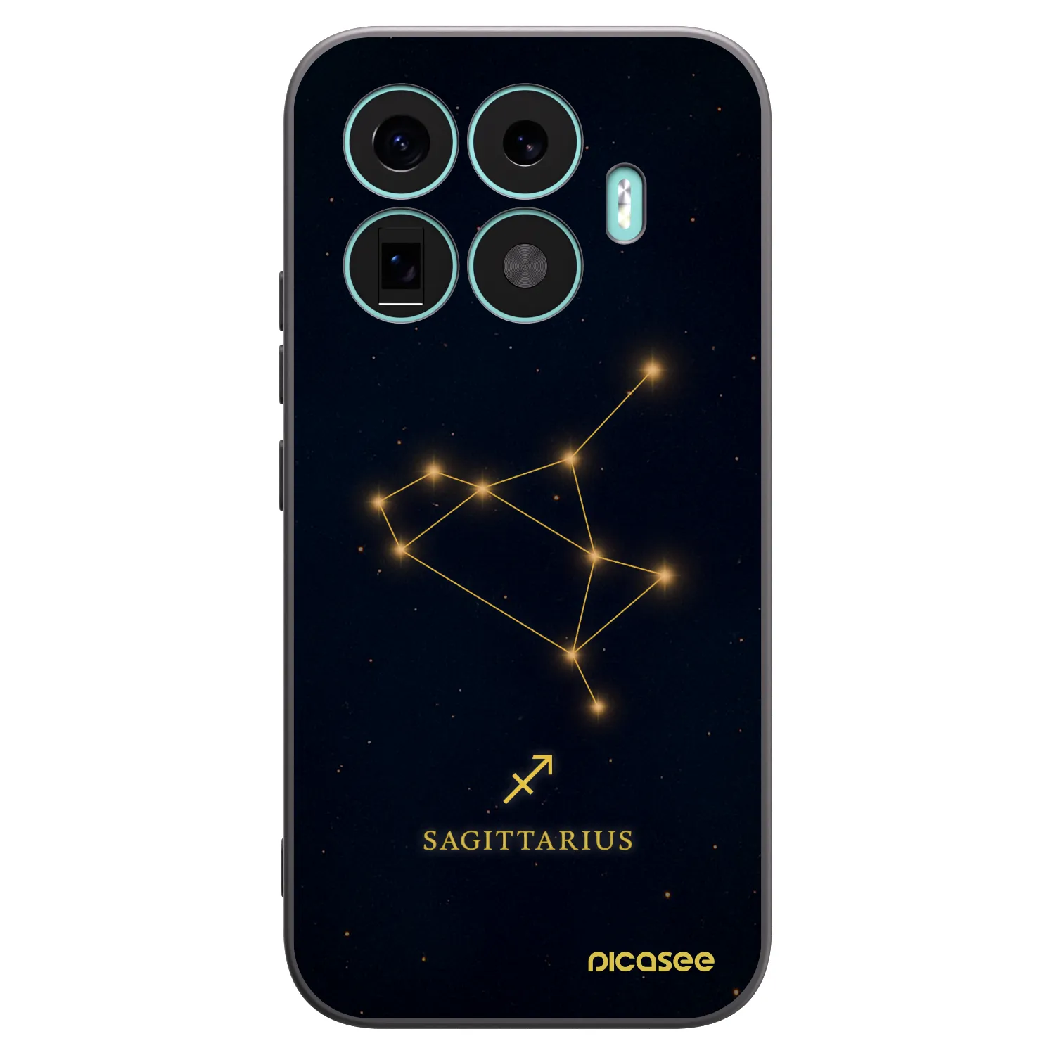 Picasee silikónový čierny obal pre Xiaomi 17T - SAGITTARIUS