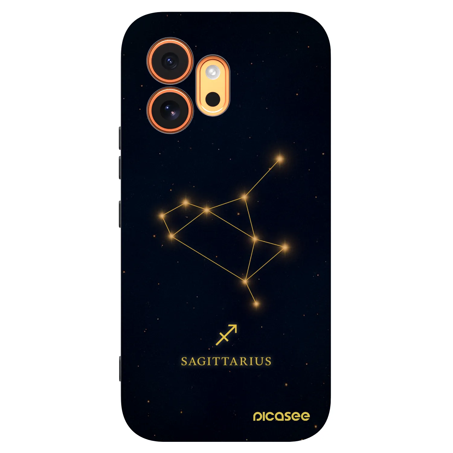 Picasee silikónový čierny obal pre Honor 600 - SAGITTARIUS